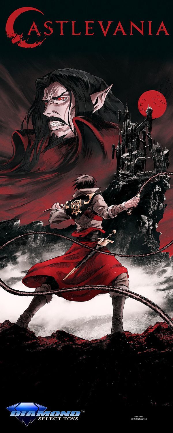 Castlevania TV Series to Receive Collectibles from Diamond Select #Toys. Anime wall art, Netflix anime, Alucard castlevania