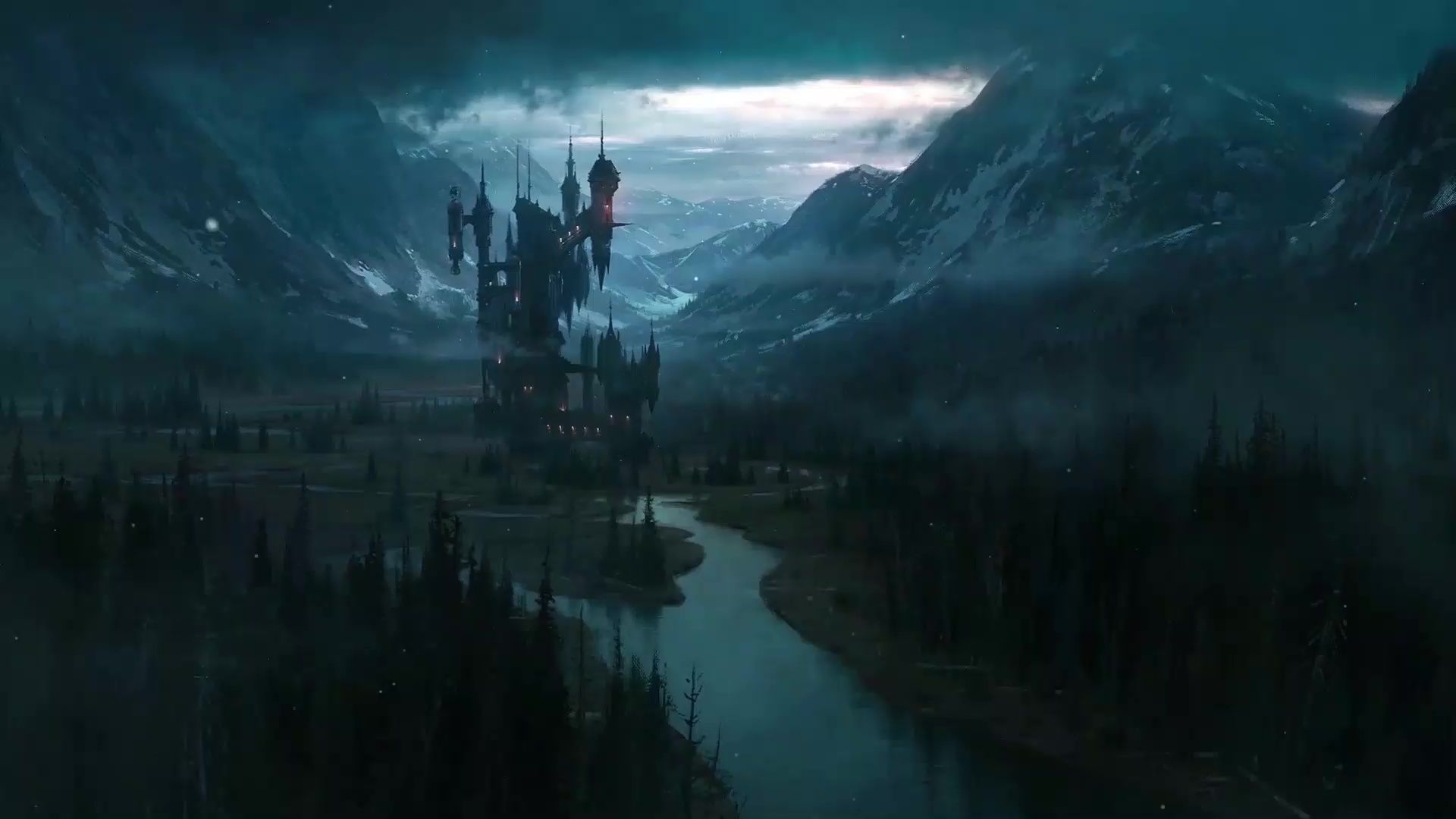 Dracula's Castle Castlevania Live Wallpaper