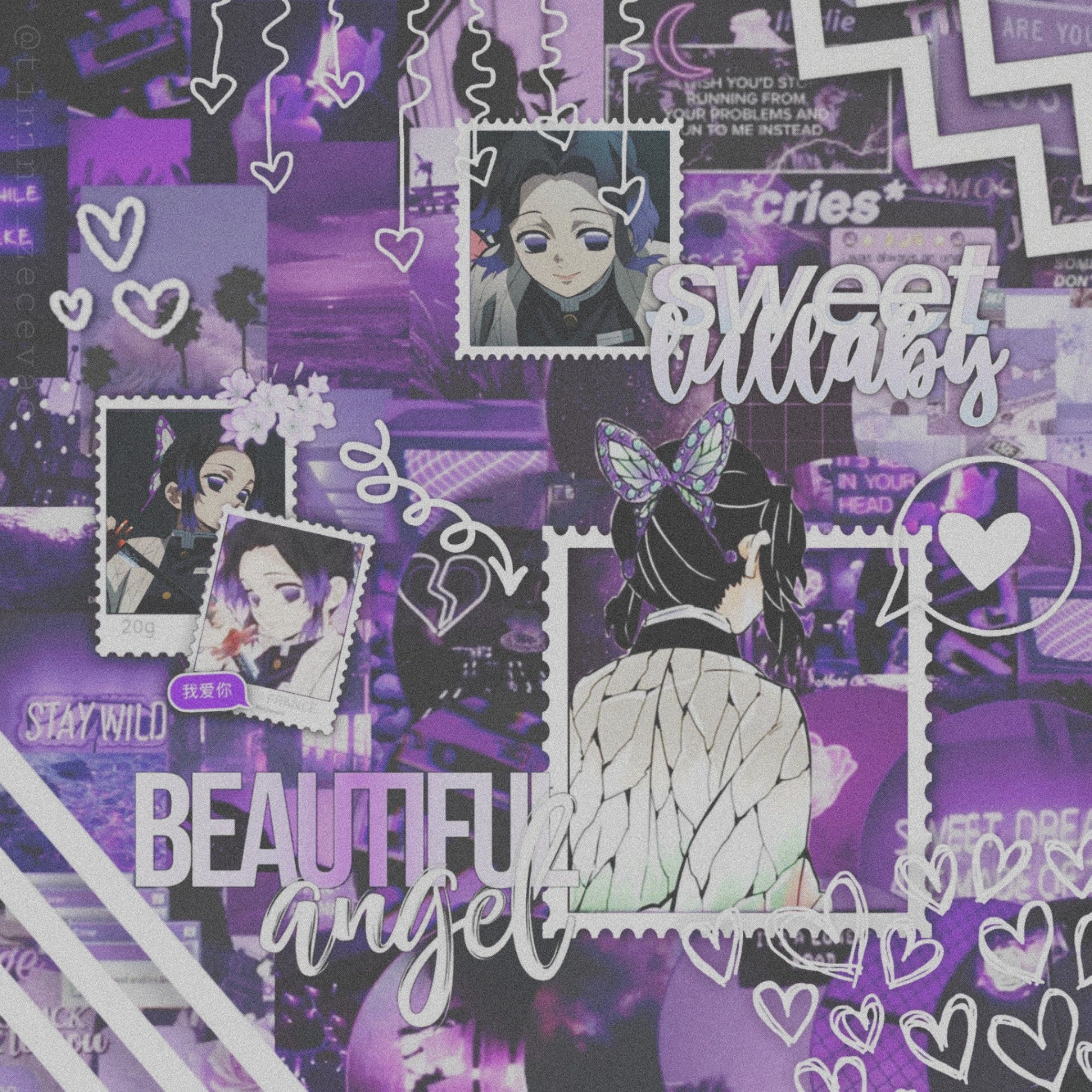 Kochou Shinobu Kny Wallpaper Wallpaper HD