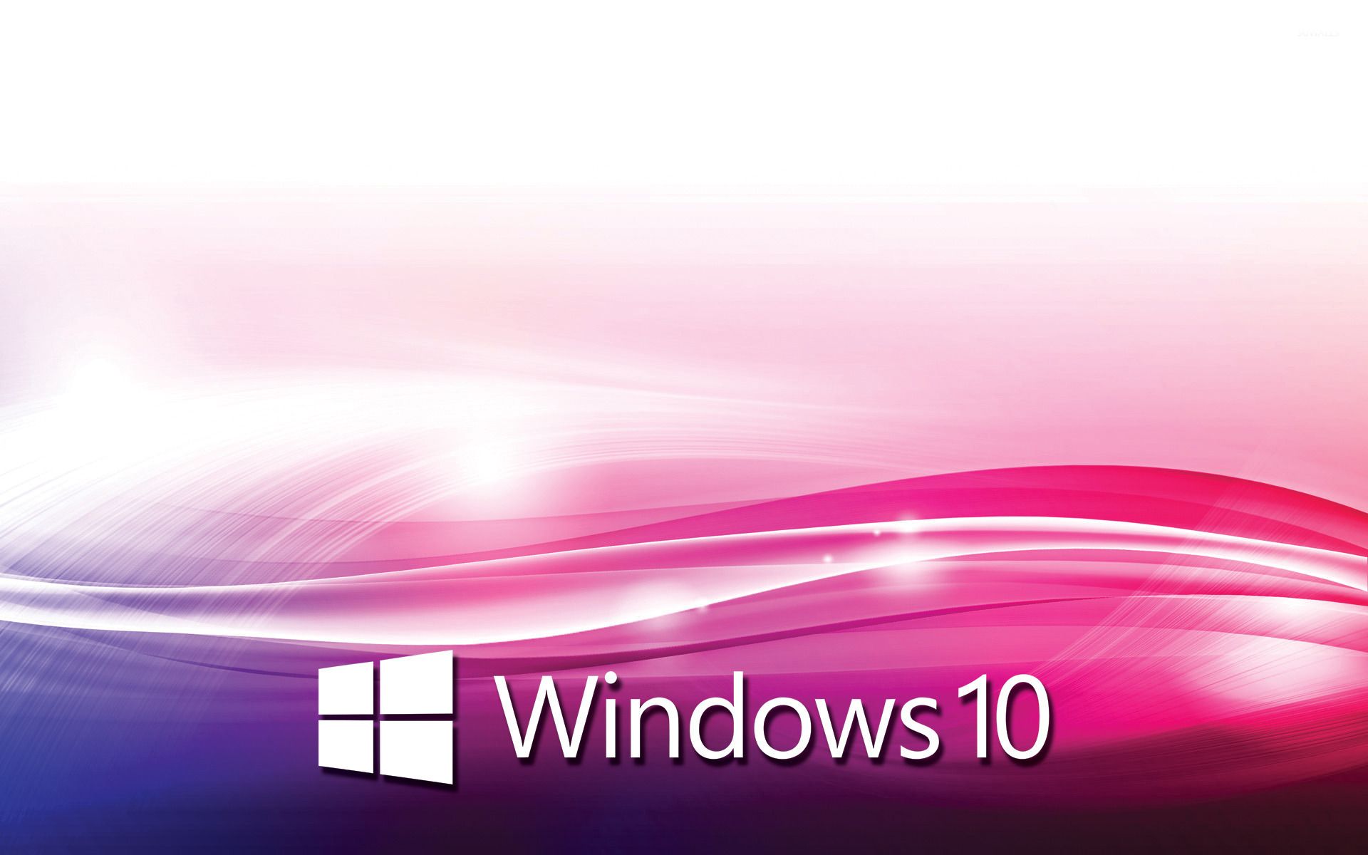 Pink Windows 10 Wallpaper