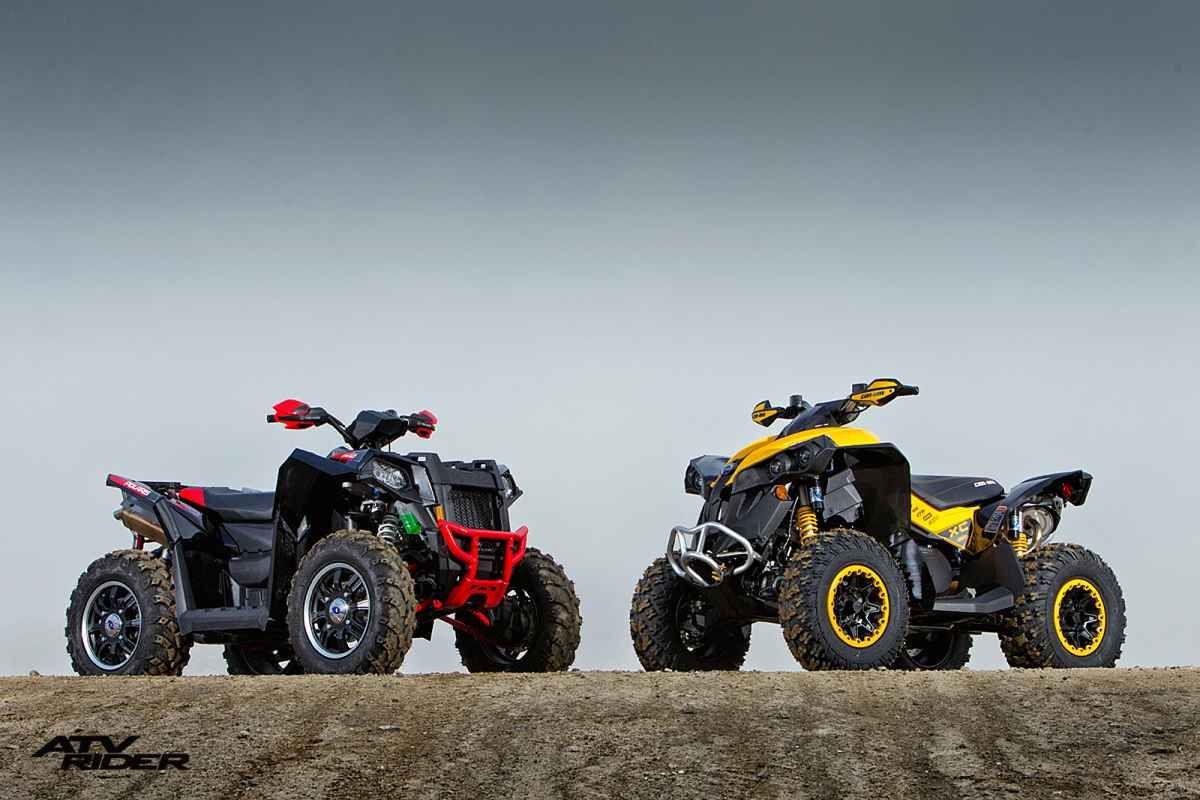 Polaris Scrambler XP 850 Vs Can Am Renegade 1000 X Xc. Can Am, Atv Quads, Bike Toy