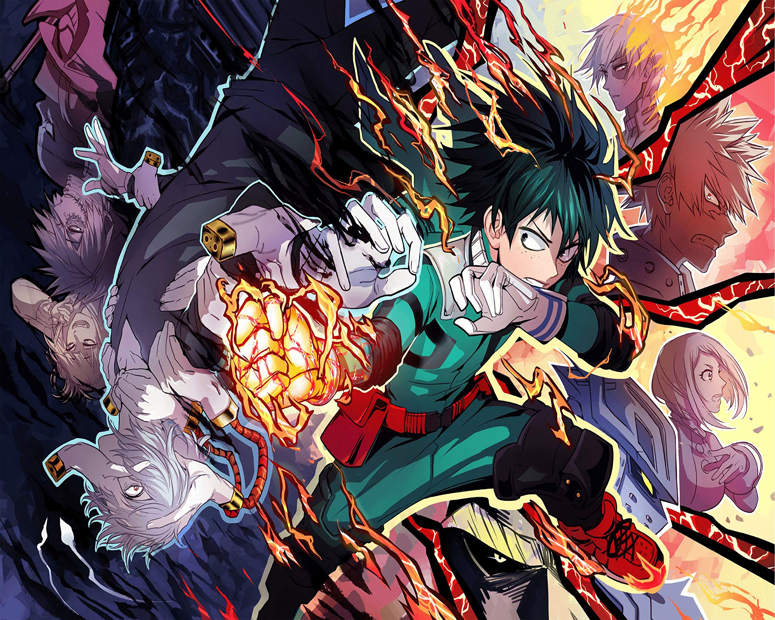 Deku vs Shigaraki Wallpaper