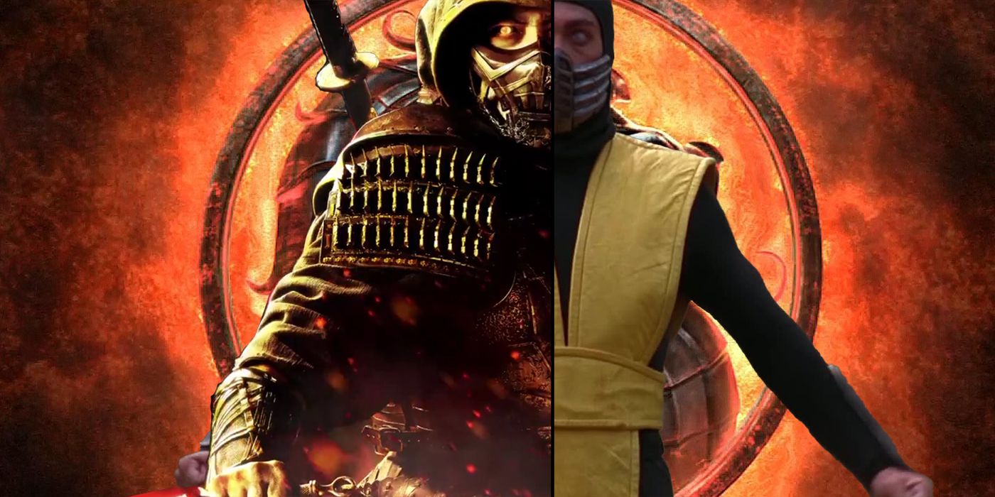 Mortal Kombat Movie Poster Reveals Best Look At Scorpion Costume