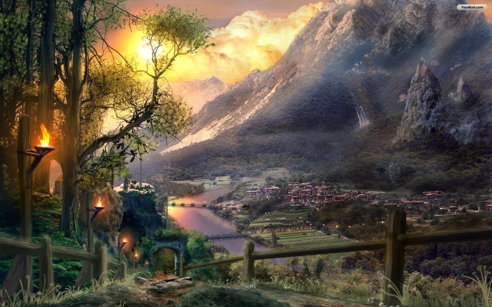 Beautiful Fantasy Wallpaper HD Quality World Background
