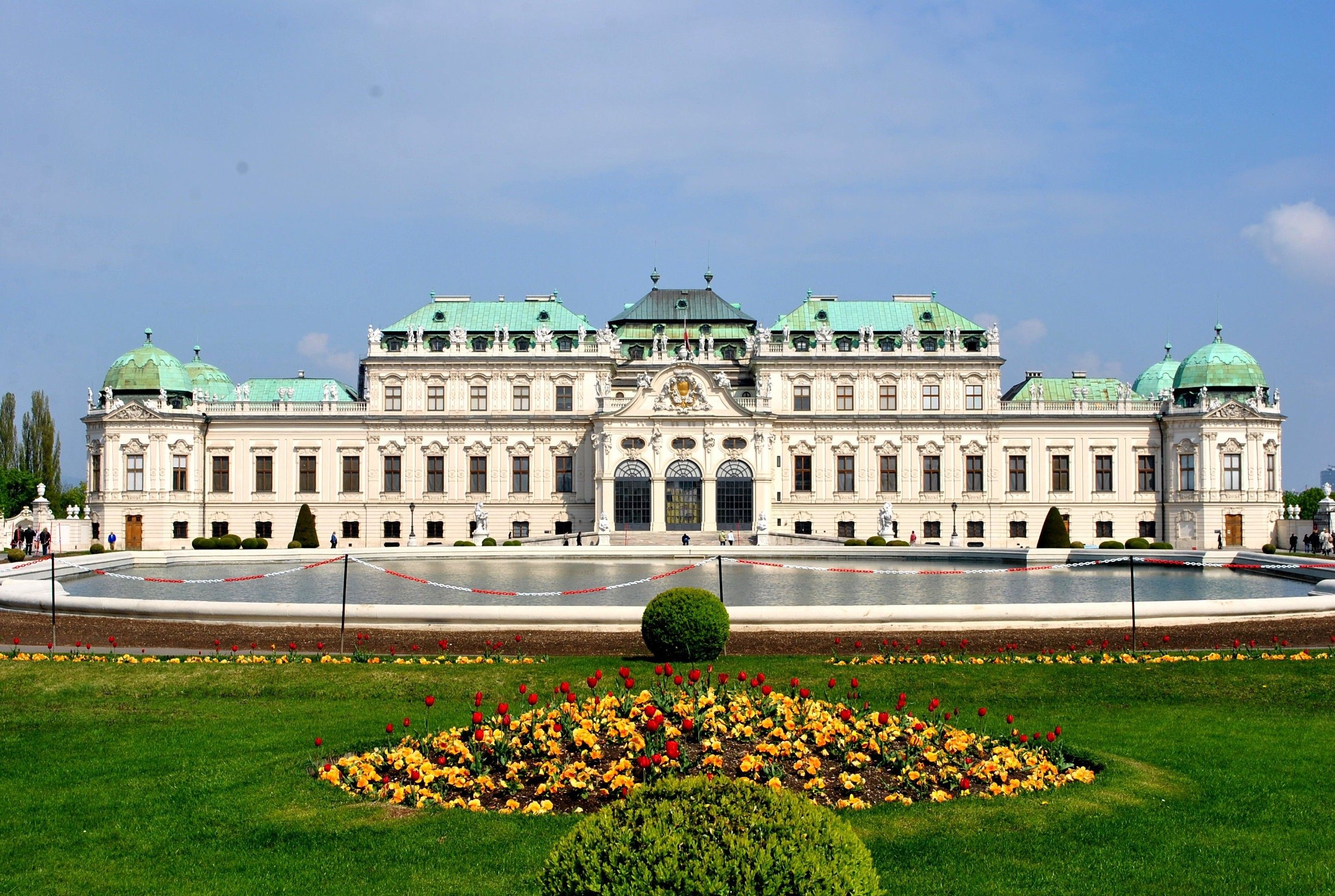 Belvedere Palace in Vienna, Austria wallpaper and image, picture, photo