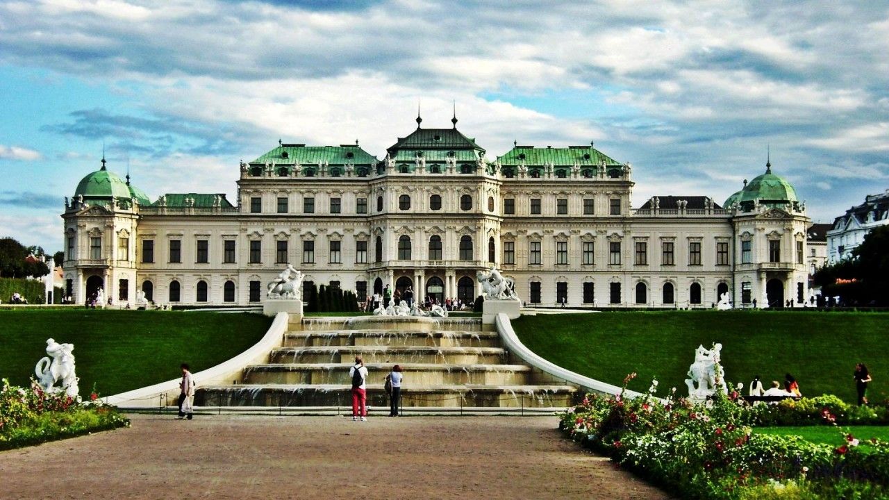 Hd Wallpaper Belvedere Palace Museum In Vienna Austria
