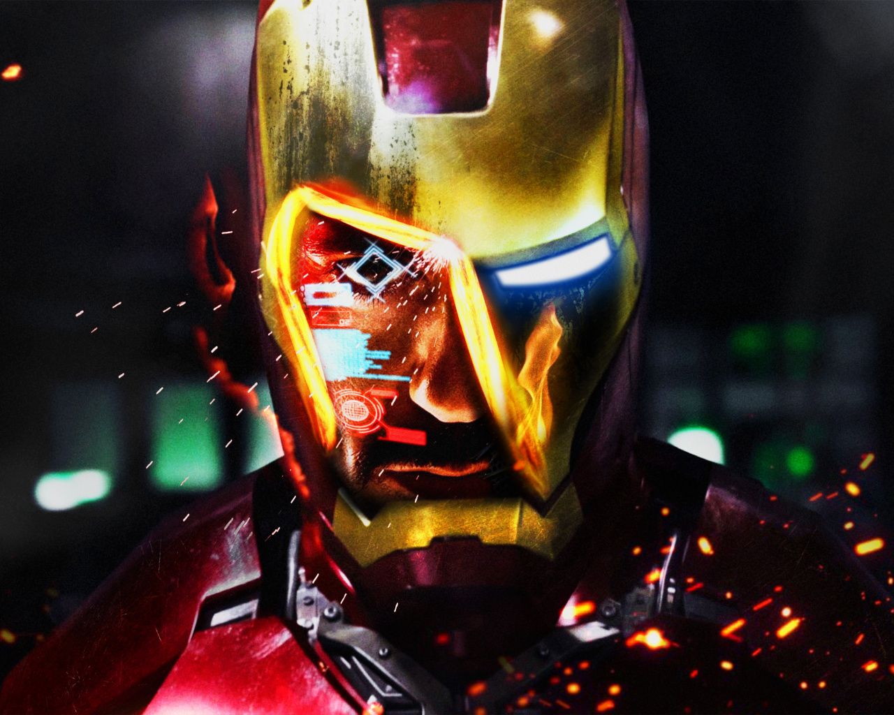 Download Iron man, superhero, art wallpaper, 1280x Standard 5: Fullscreen