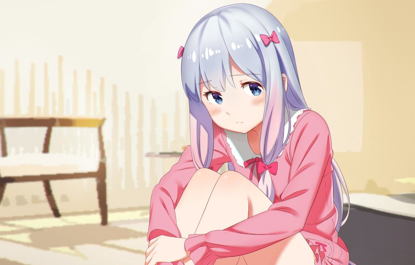 Wallpaper Kawaii, Girl, Blush, Anime, Asian, Cute, Japanese, Bishojo, Eromanga Sensei Image For Desktop, Section сёдзё