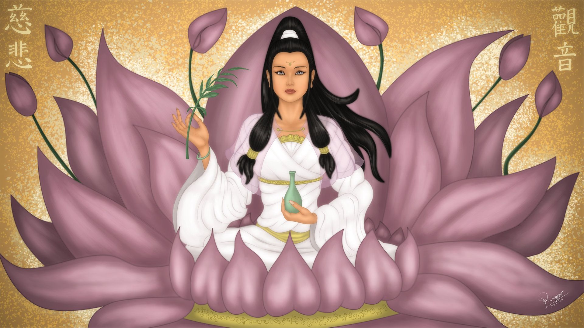 The Avalokitesvara Bodhisattva, Ronggowisnu Prihadi
