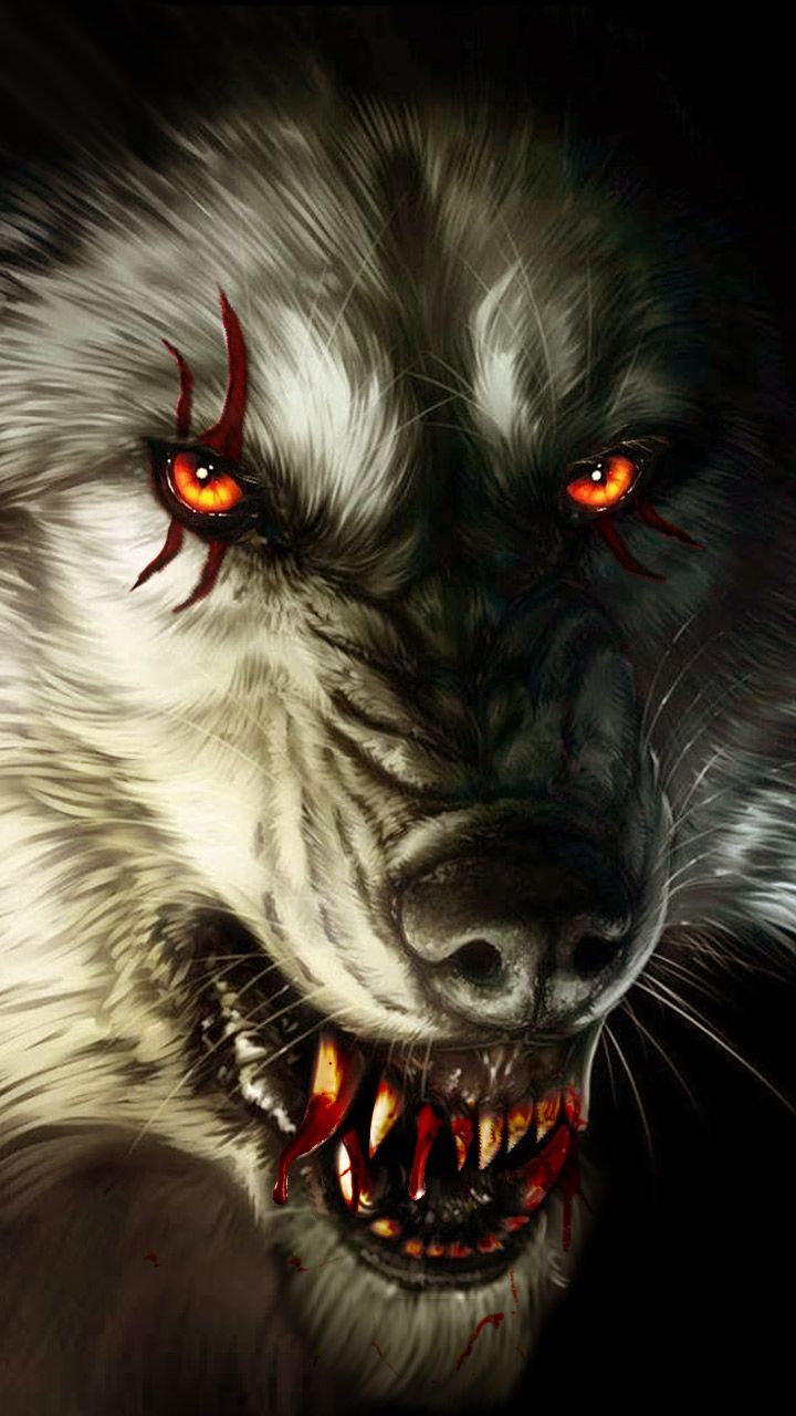 Scary Wolves Wallpapers - Wallpaper Cave