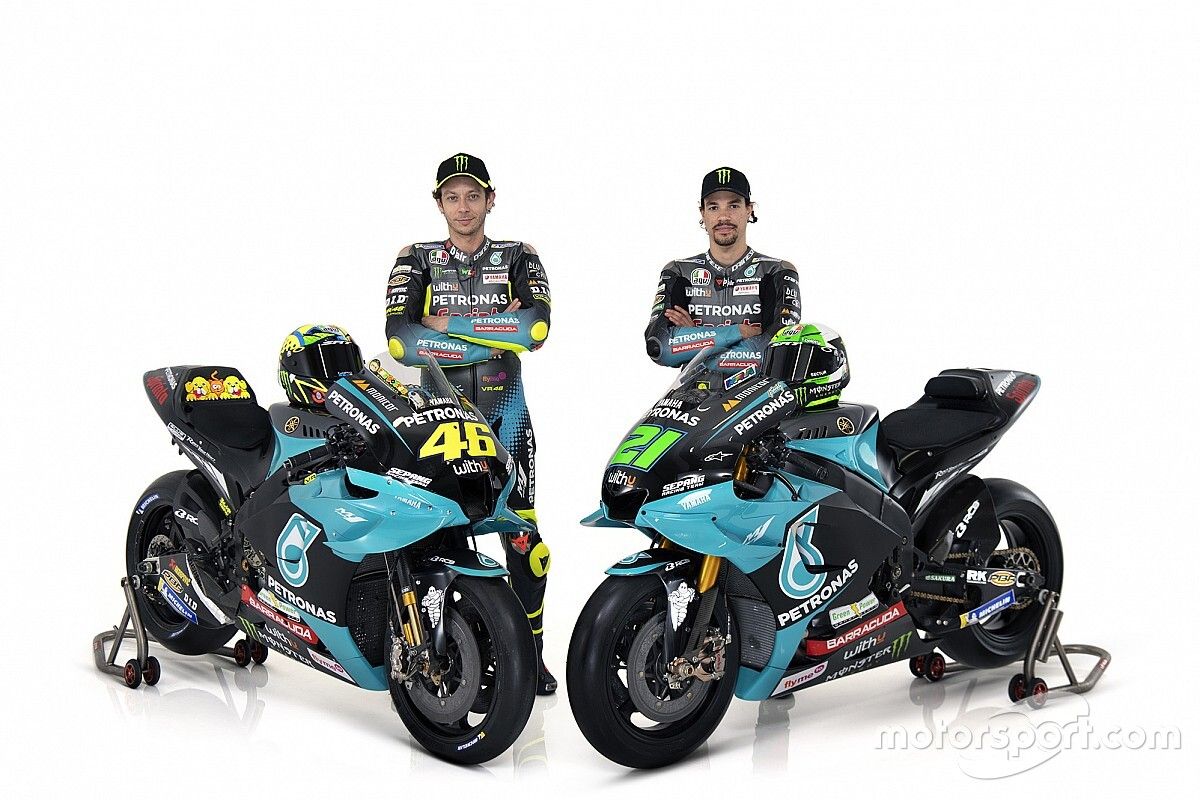 Petronas SRT unveils 2021 MotoGP livery with Rossi and Morbidelli