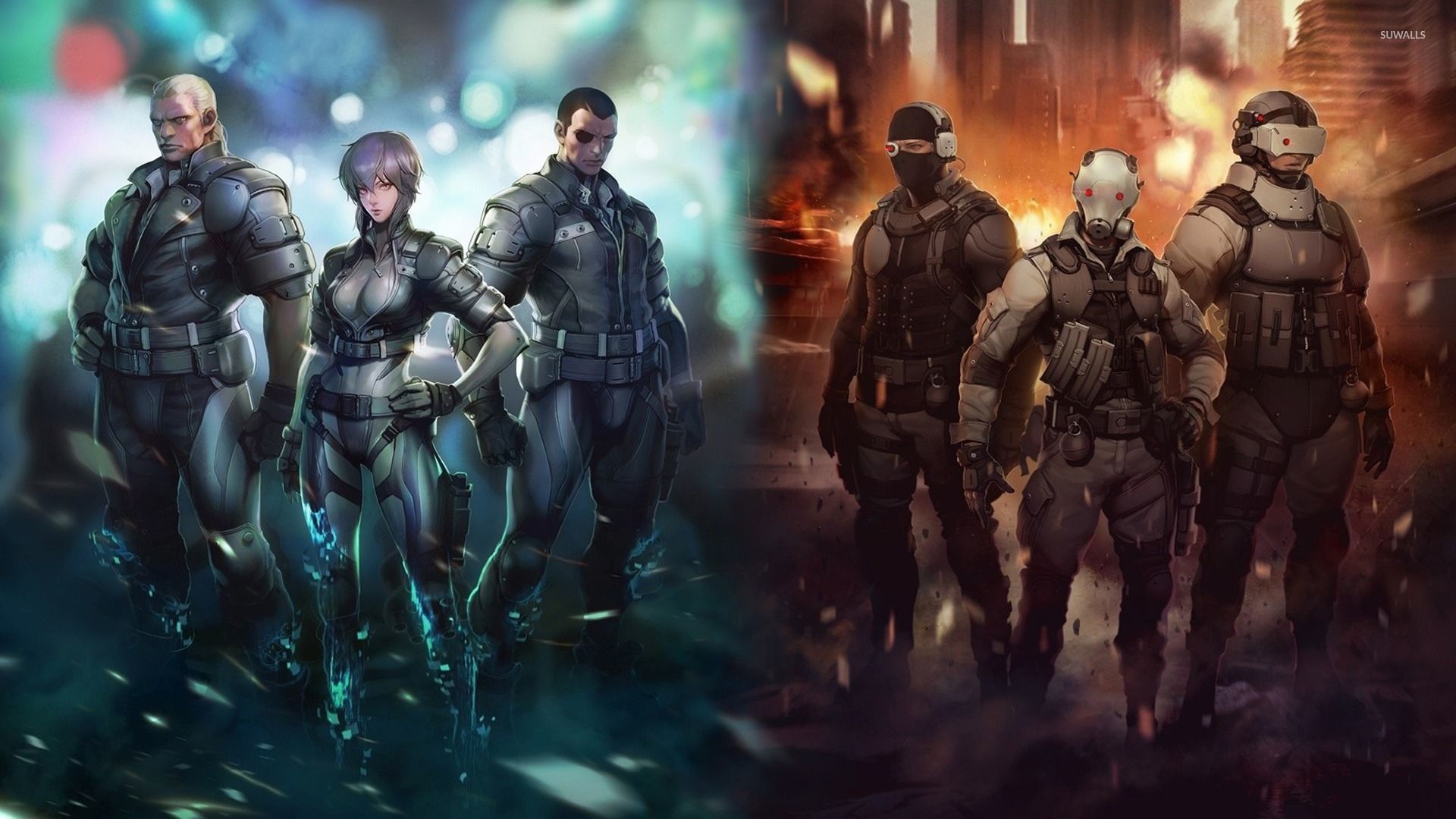 Ghost In The Shell Desktop Wallpapers - Wallpaper Cave