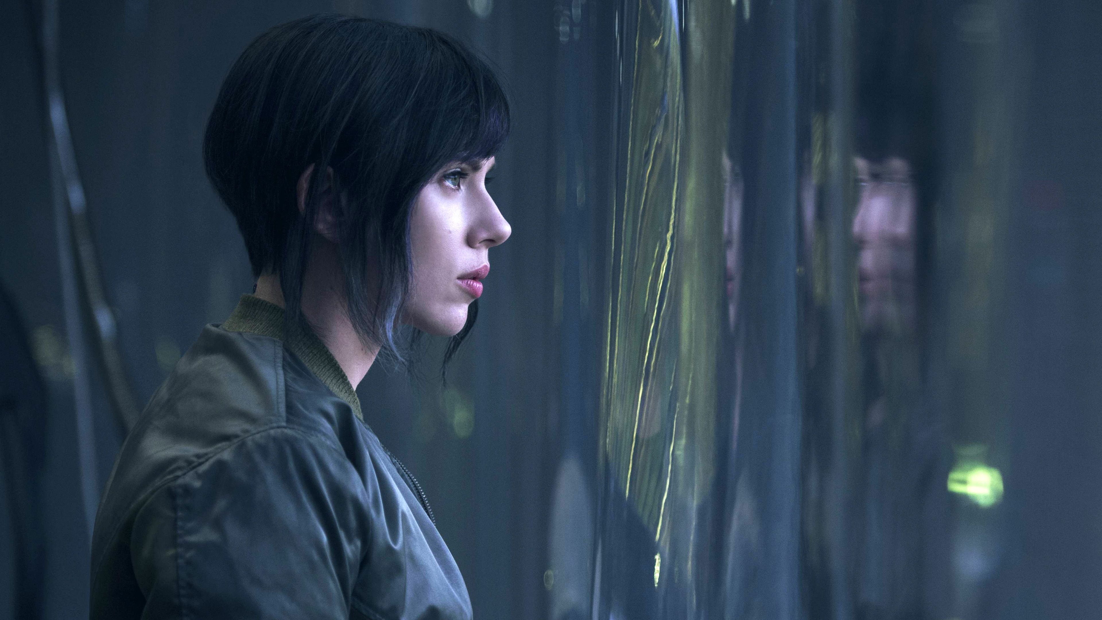 Scarlett Johansson Ghost in the Shell 2017 Wallpaper
