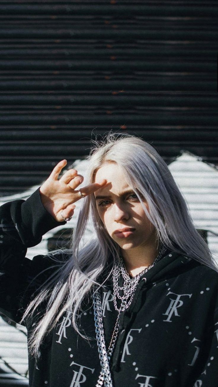 Street Style Billie Eilish Wallpaper HD iPhone