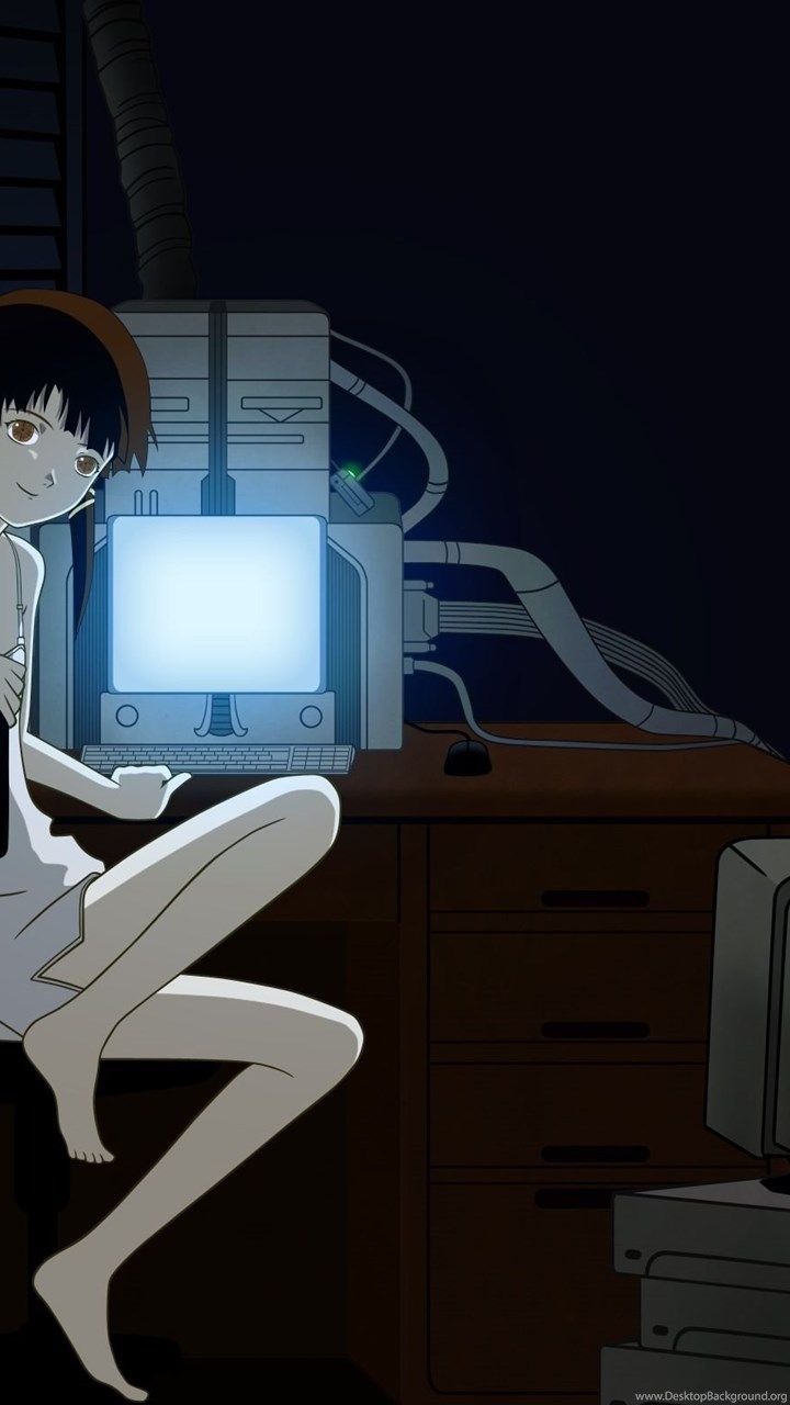 Serial Experiments Lain Android Wallpapers Wallpaper Cave