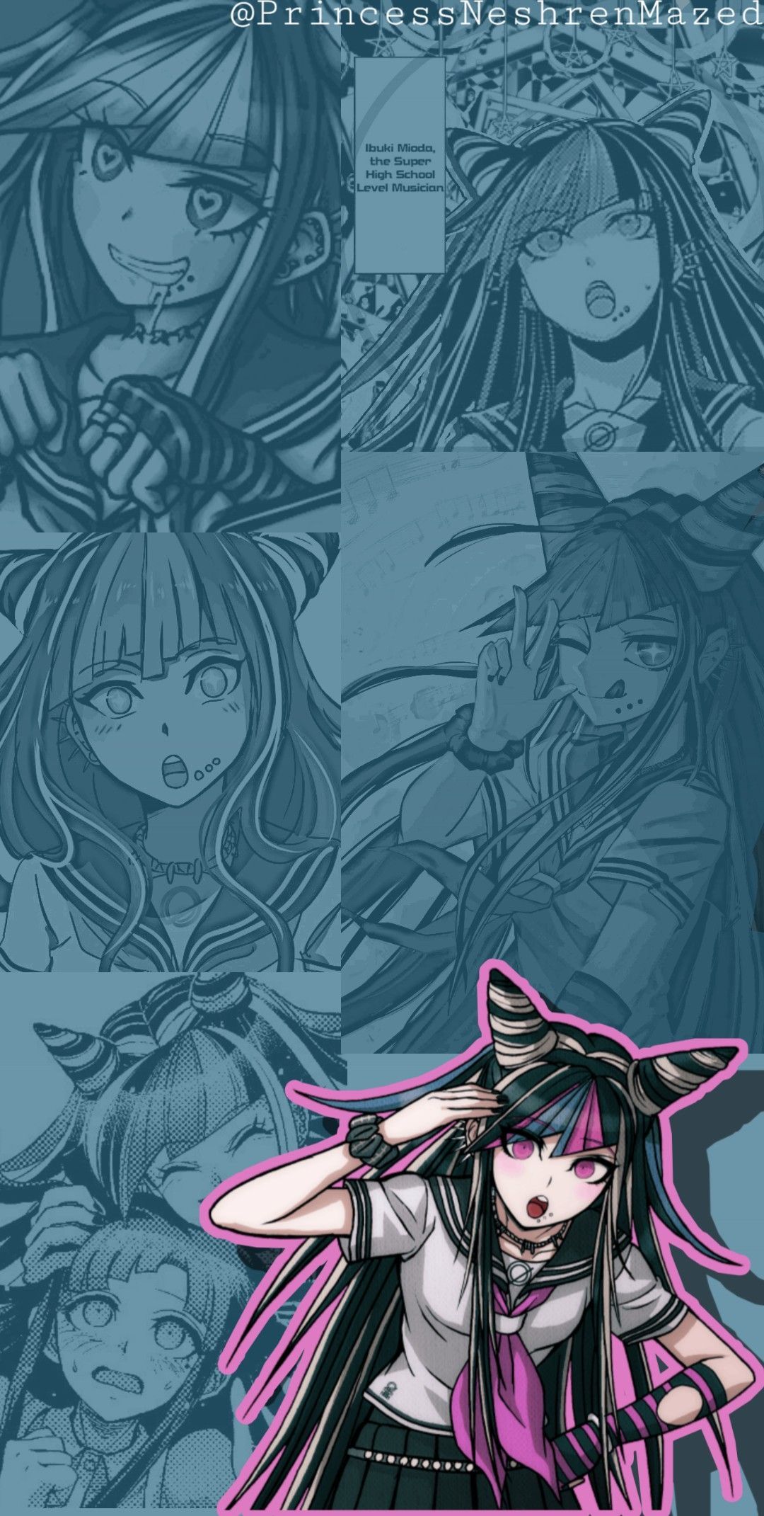 Ibuki Mioda wallpaper. Cute anime wallpaper, Anime wallpaper, Aesthetic anime