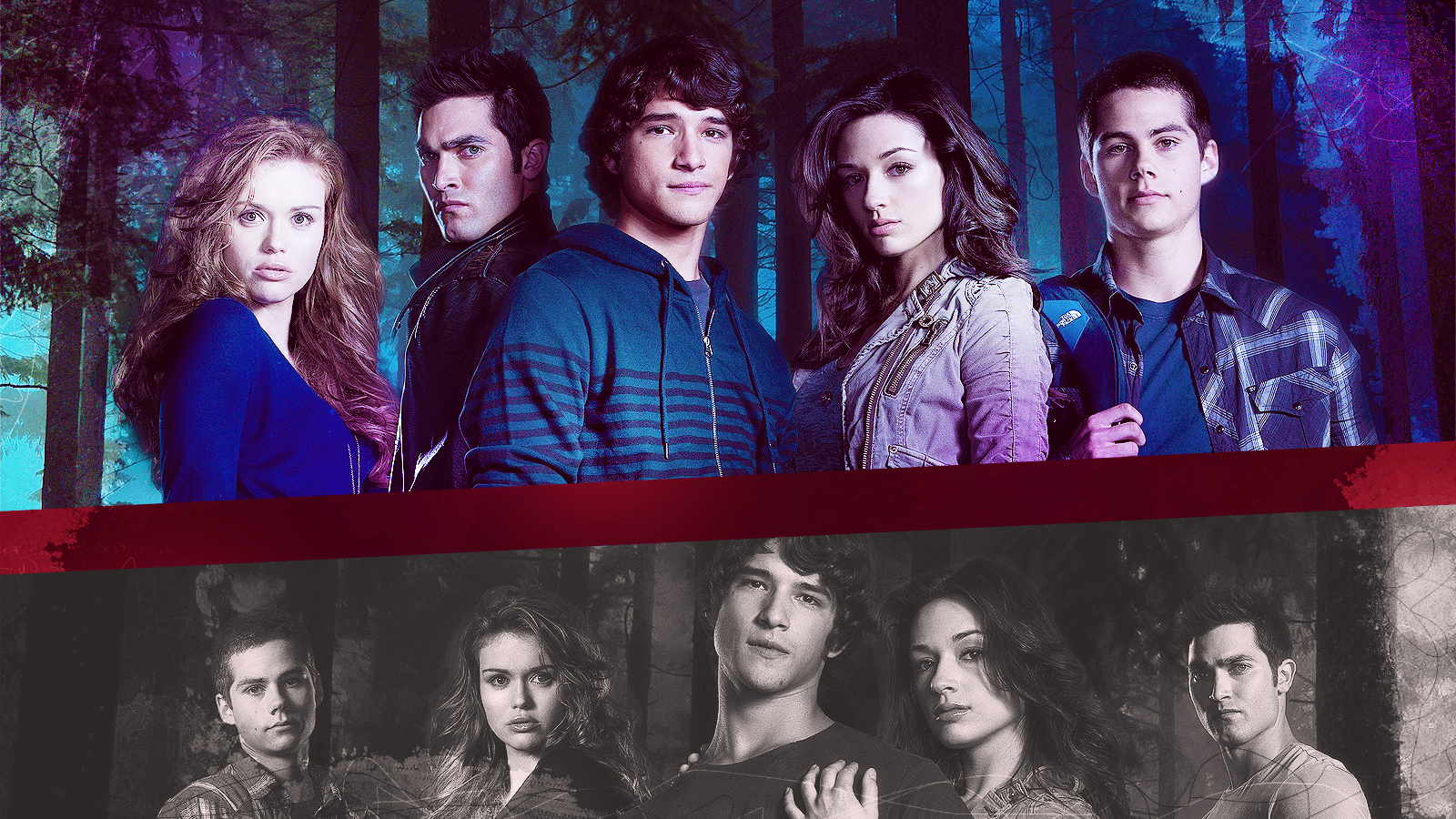 Teen Wolf Wallpaper Wolf Season 1 Cast HD Wallpaper