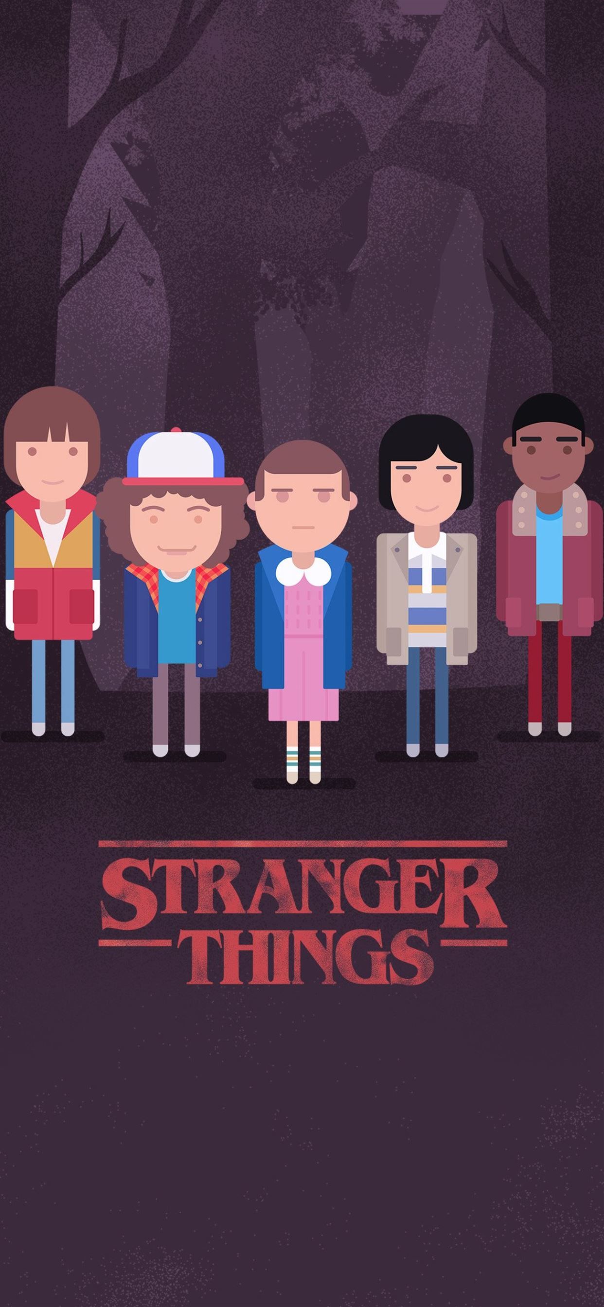 Stranger Things Minimalism 4k 10 HD 4k W. iPhone X Wallpaper Free Download
