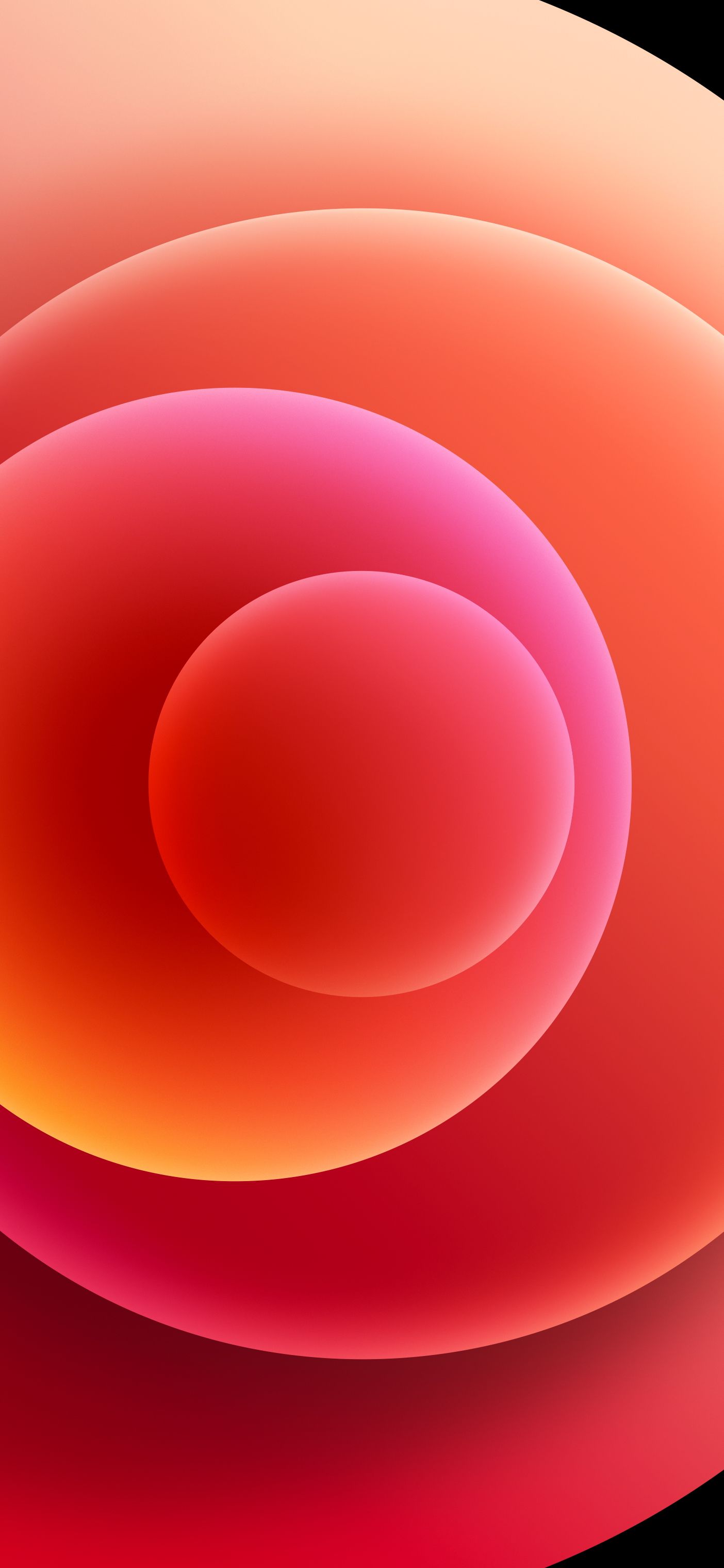 Colorful iPhone 12 Stock wallpaper Orbs Red Dark iPhone 12 Wallpapers Free  Download