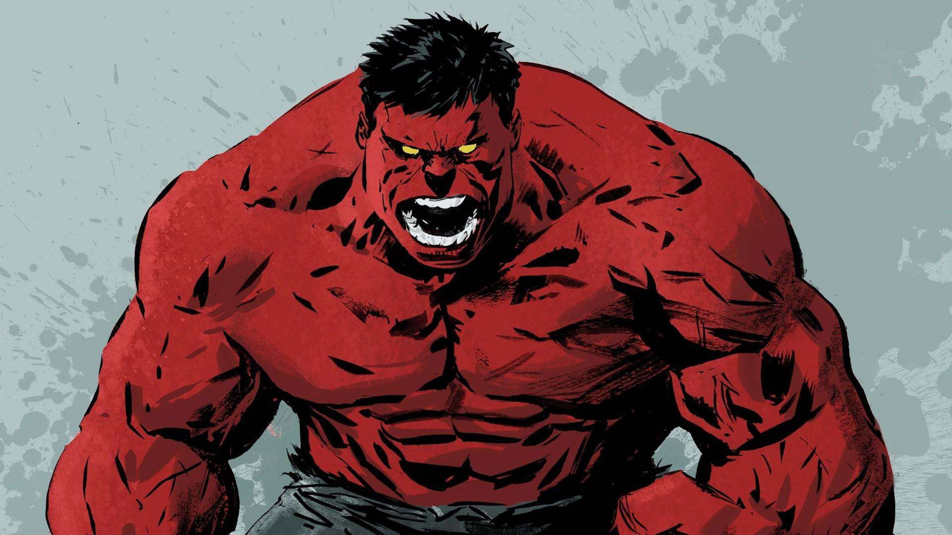 Android Red Hulk Wallpaper