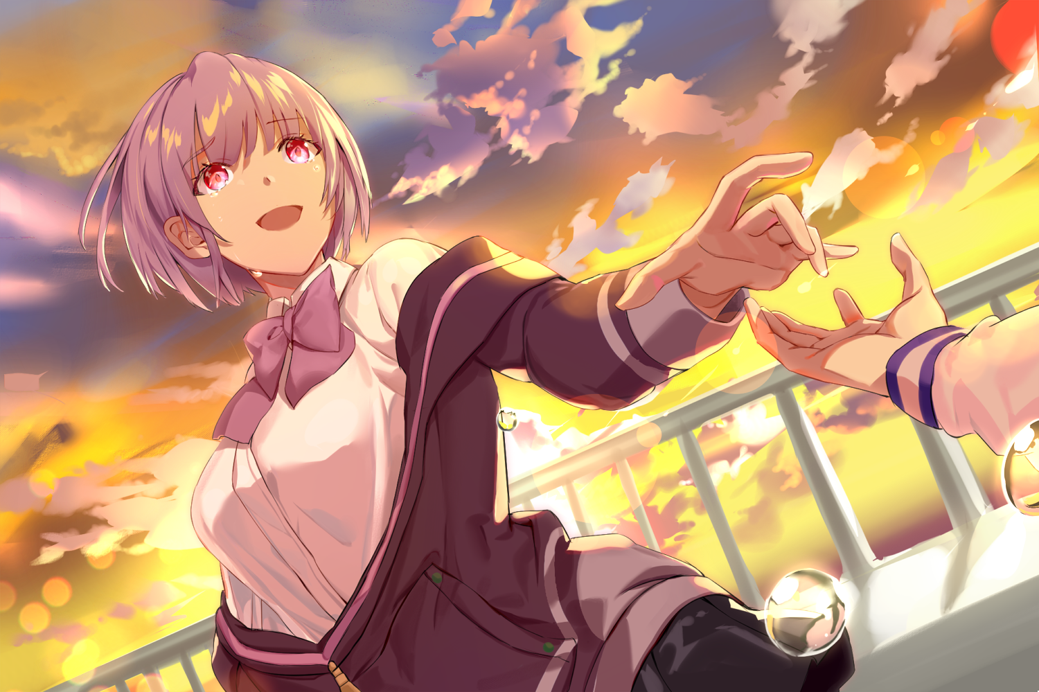 Wallpaper / anime, anime girls, SSSS.GRIDMAN, Akane Shinjou, Takarada Rikka