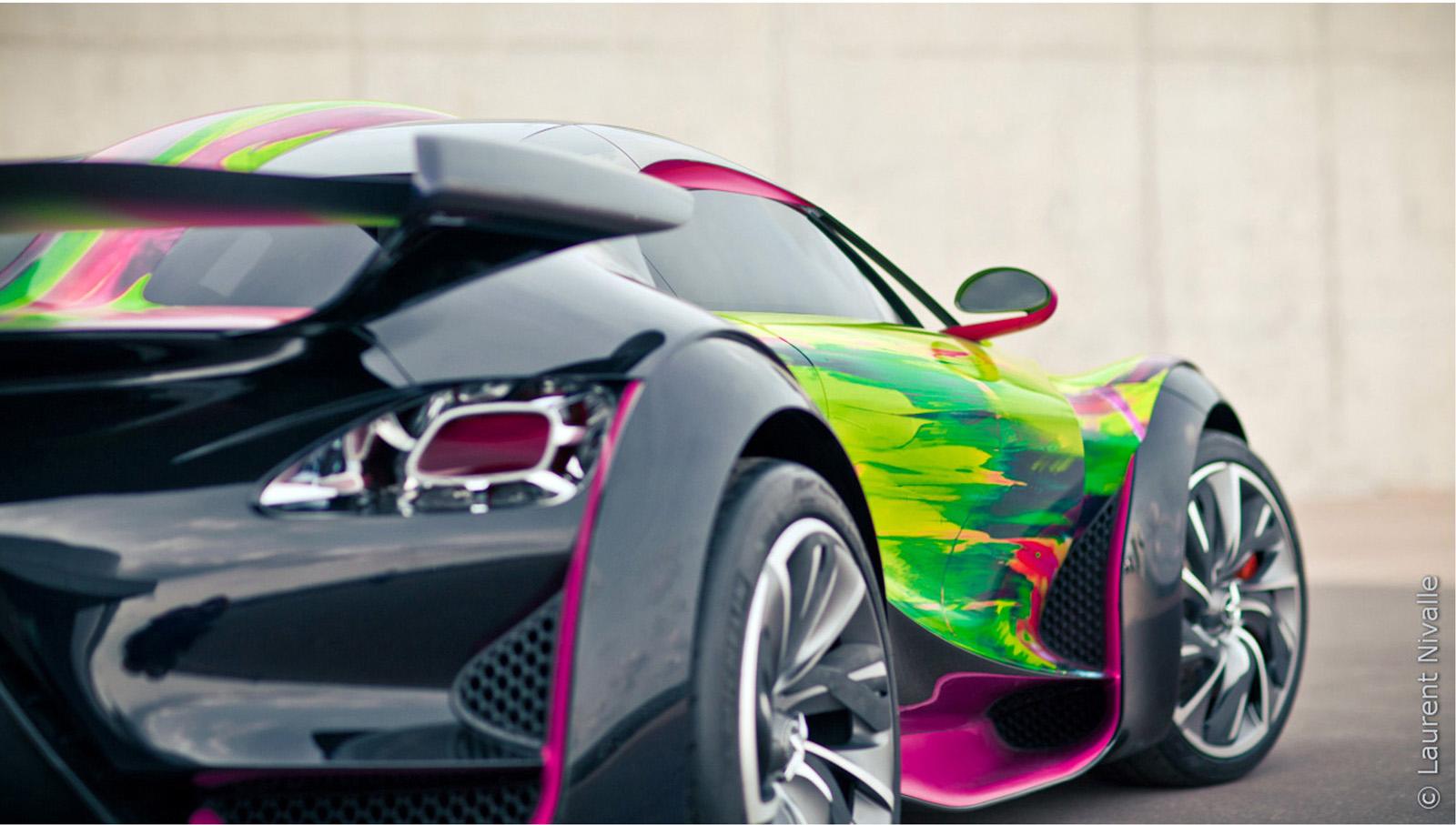 Citroen Survolt Art Car Concept Wallpaper [HD]