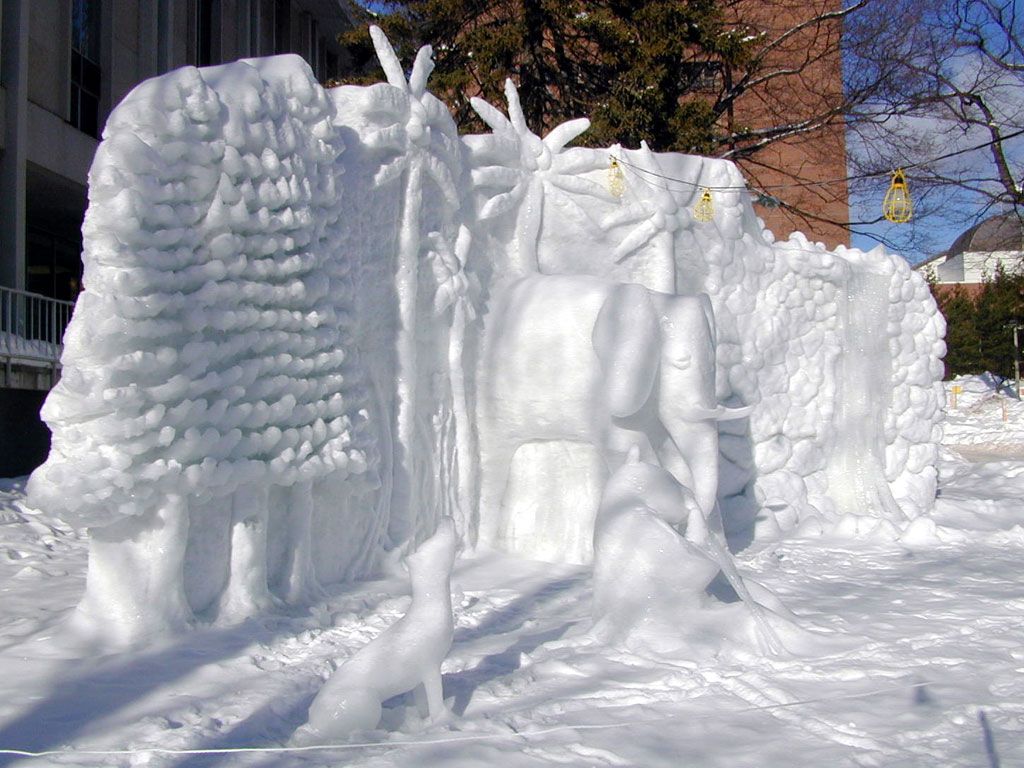 Mammoth Ice Sculpture