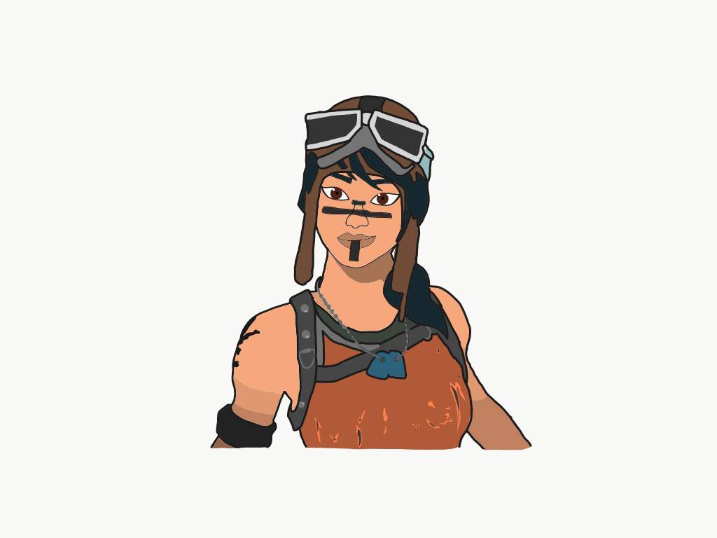 Cool Fortnite Wallpaper Renegade Raider