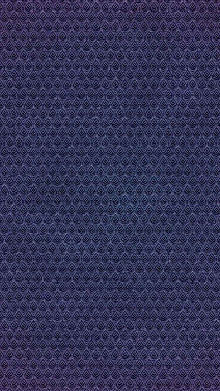 Blue Waves Pattern Illustration iPhone 6 Wallpaper HD