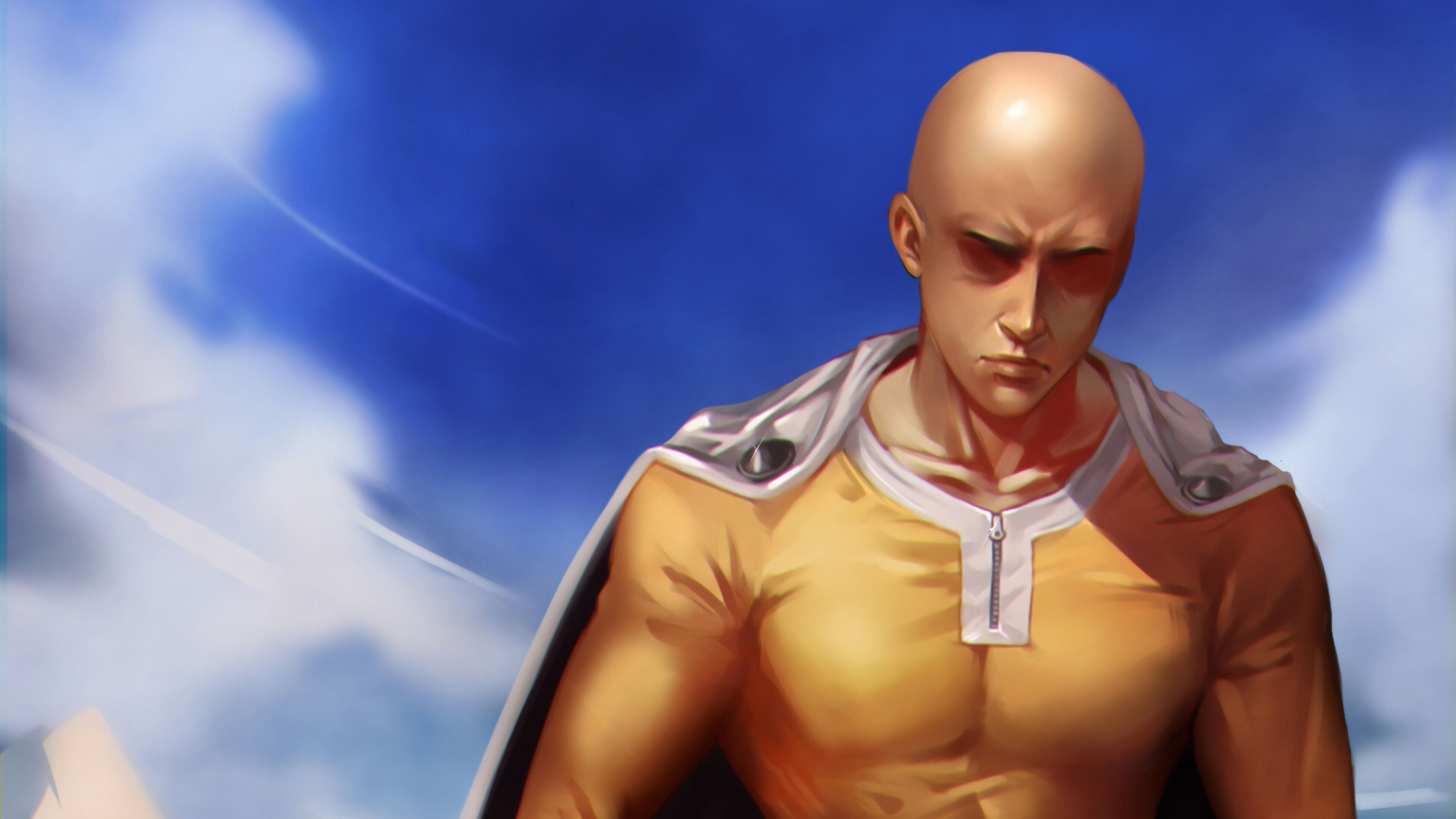 One Punch Man Art 4k, HD Anime, 4k Wallpaper, Image, Background, Photo and Picture