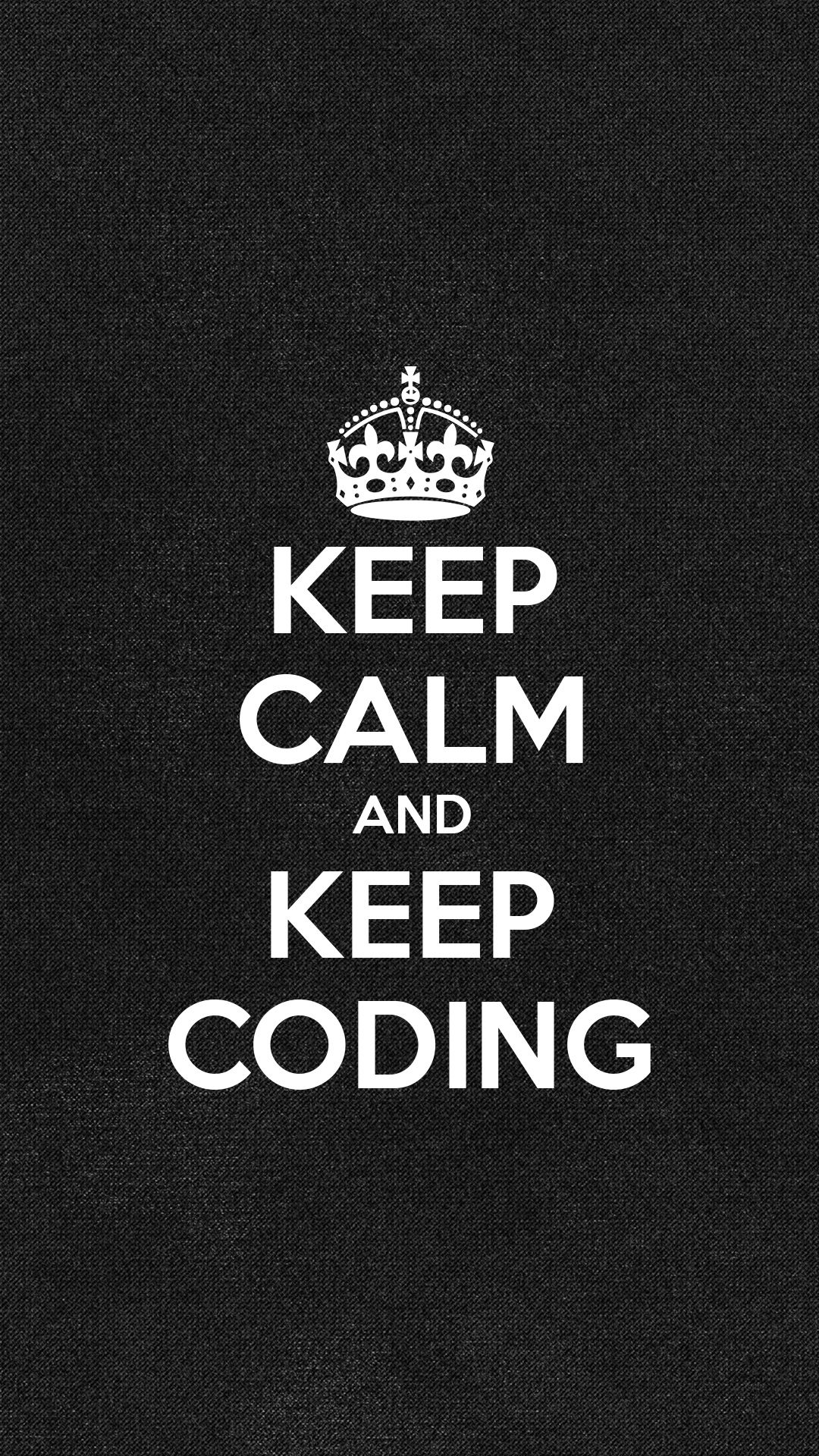 Freebie: “Keep Calm and Keep Coding” wallpaper