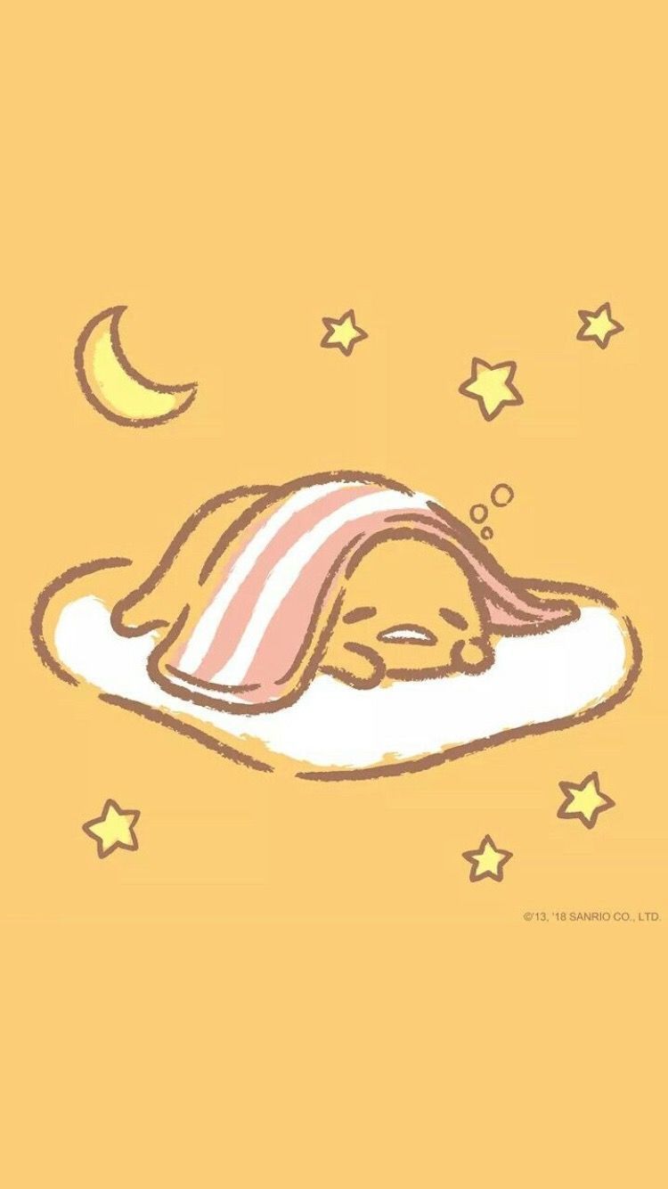 Gudetama Yellow Aesthetic Wallpapers - Wallpaper Cave