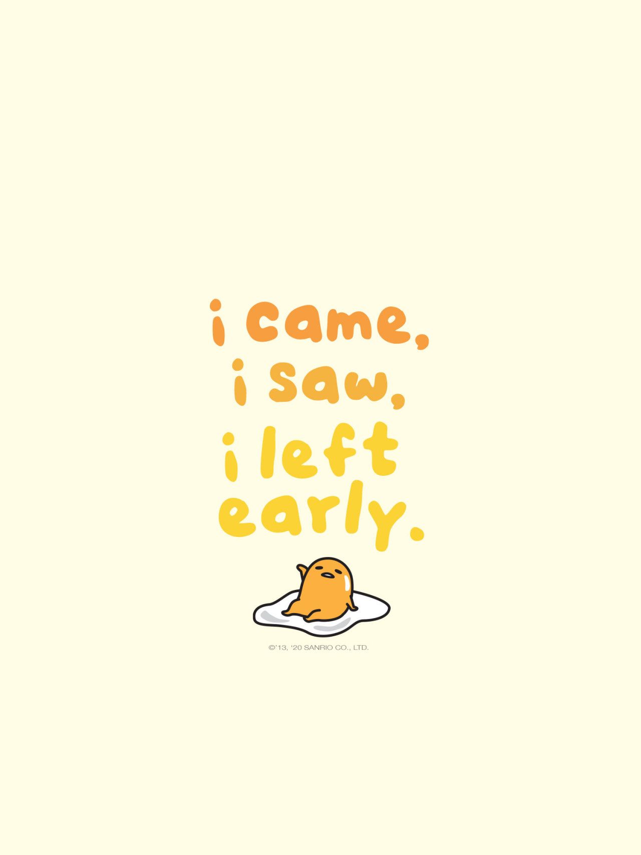 Gudetama Yellow Aesthetic Wallpapers - Wallpaper Cave