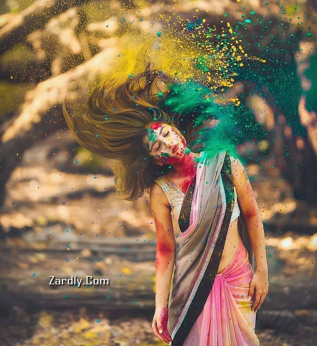 Beautiful Girls Holi Festival Picture, Status, Image And Wallpaper 2020- 2021