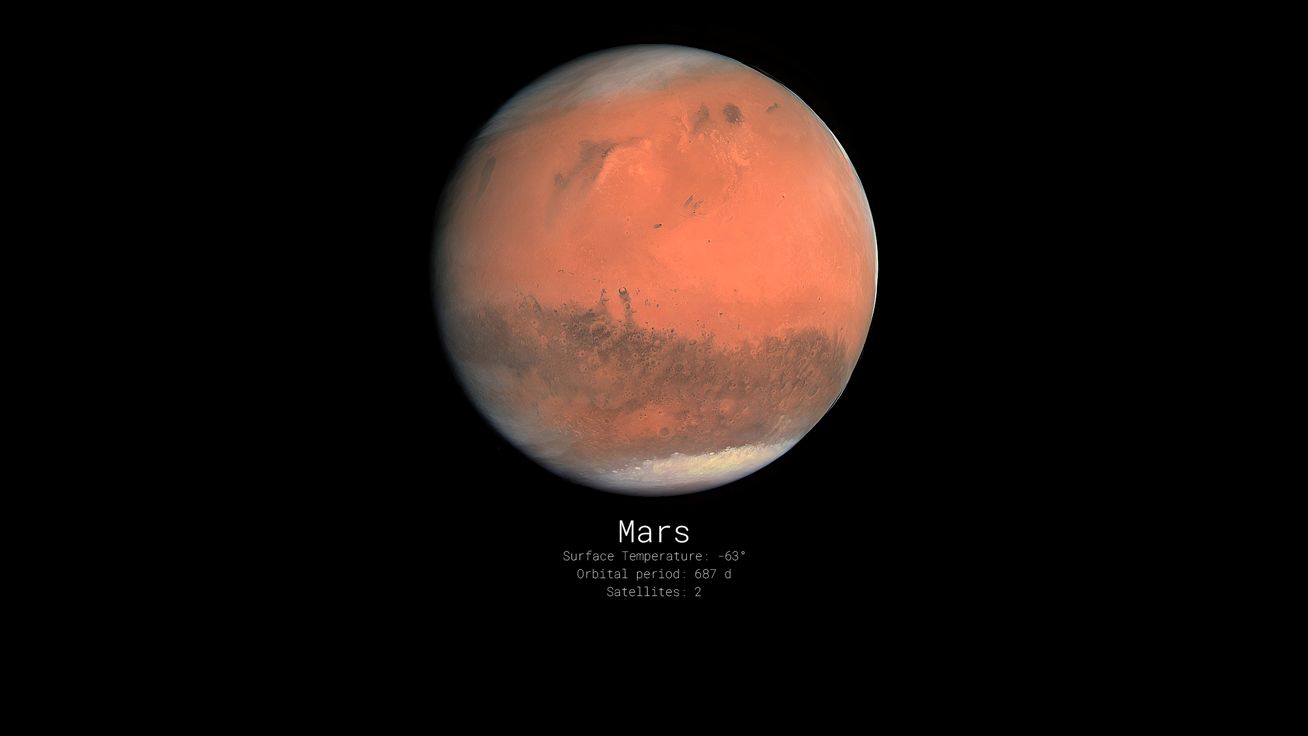 Mars 4K wallpaper for your desktop or mobile screen free and easy to download