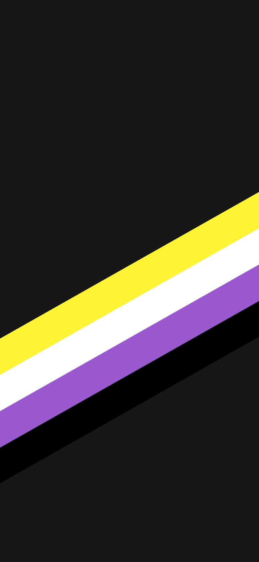 nonbinary flag wallpaper by Vinicius404  Download on ZEDGE  a4db