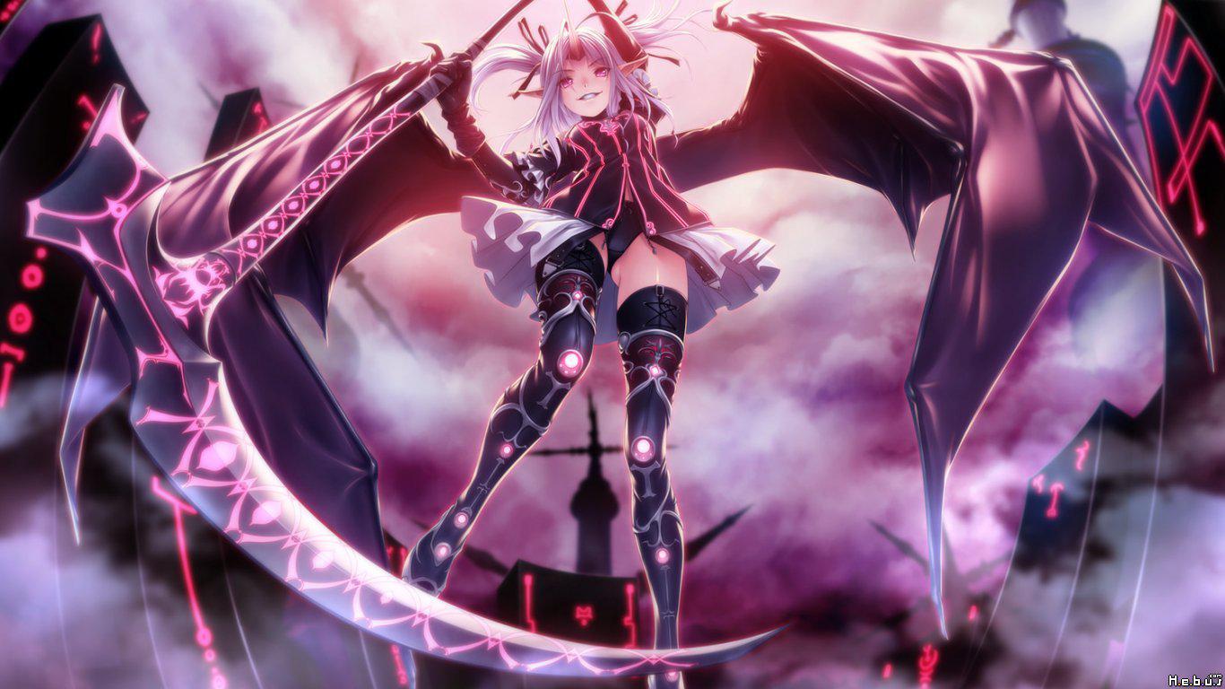 Anime Devil Girl Wallpaper