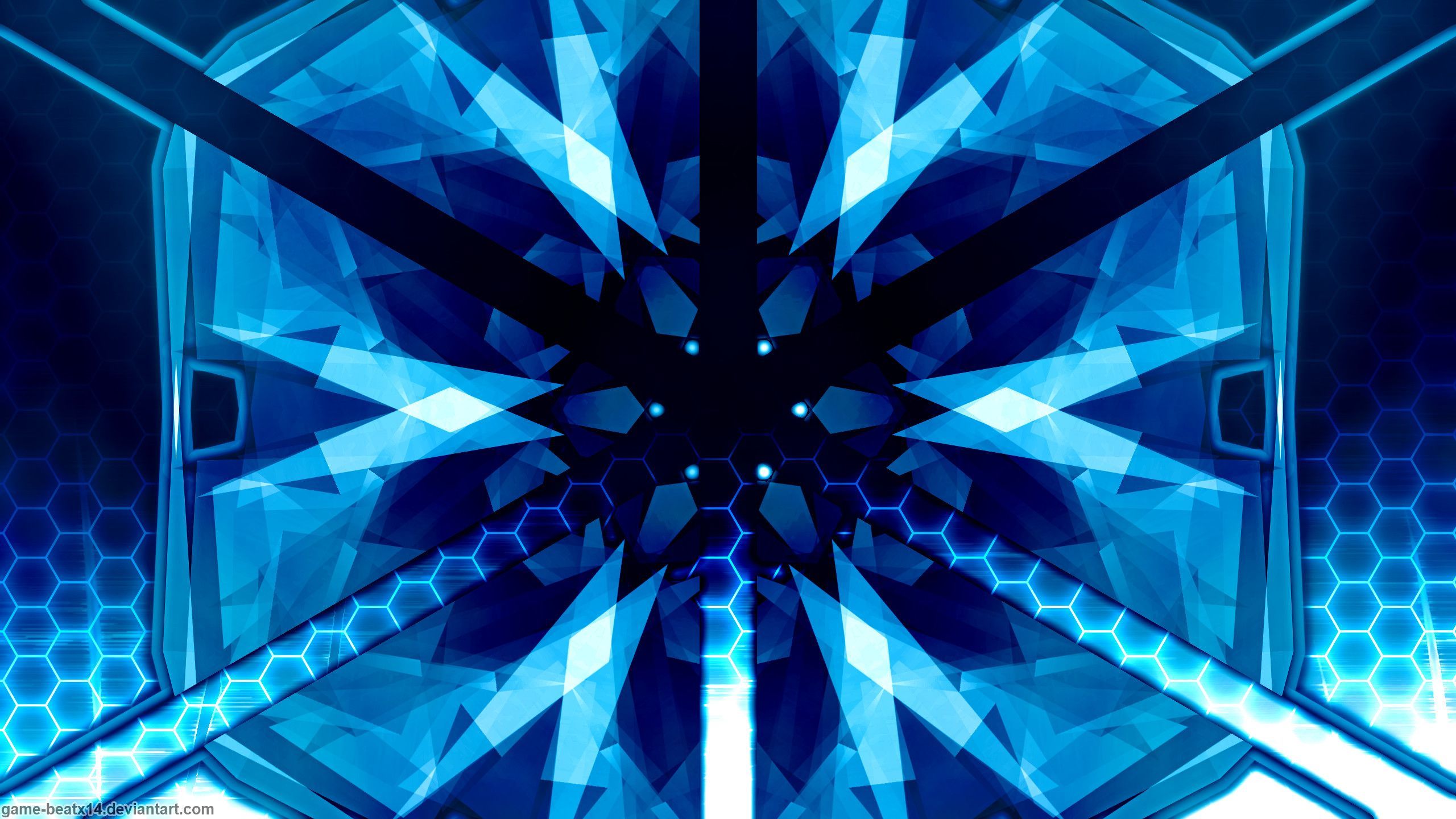 Light Blue Gaming Wallpaper