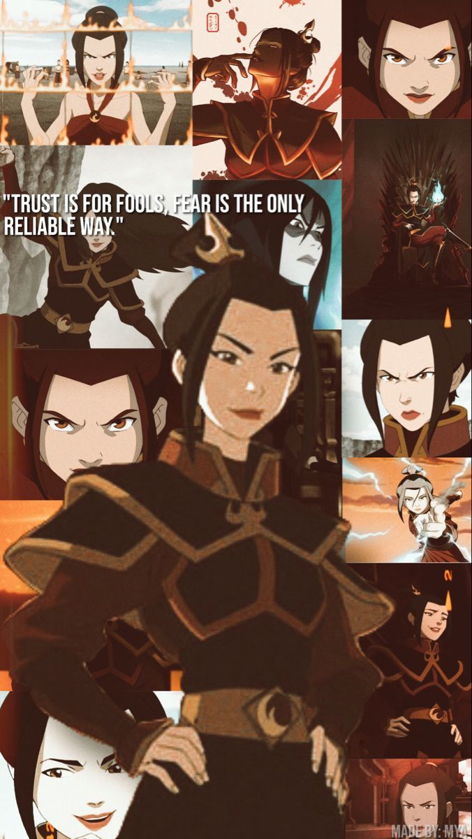 Azula wallpaper (Tap on photo). Avatar poster, Avatar picture, Avatar airbender