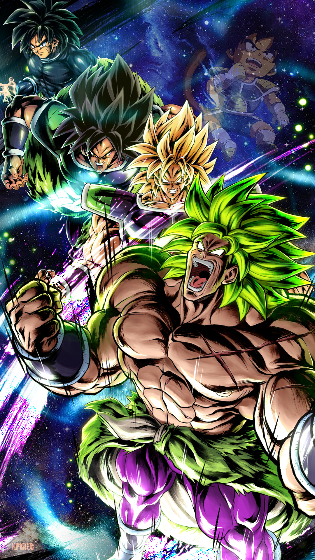 Broly Evolution
