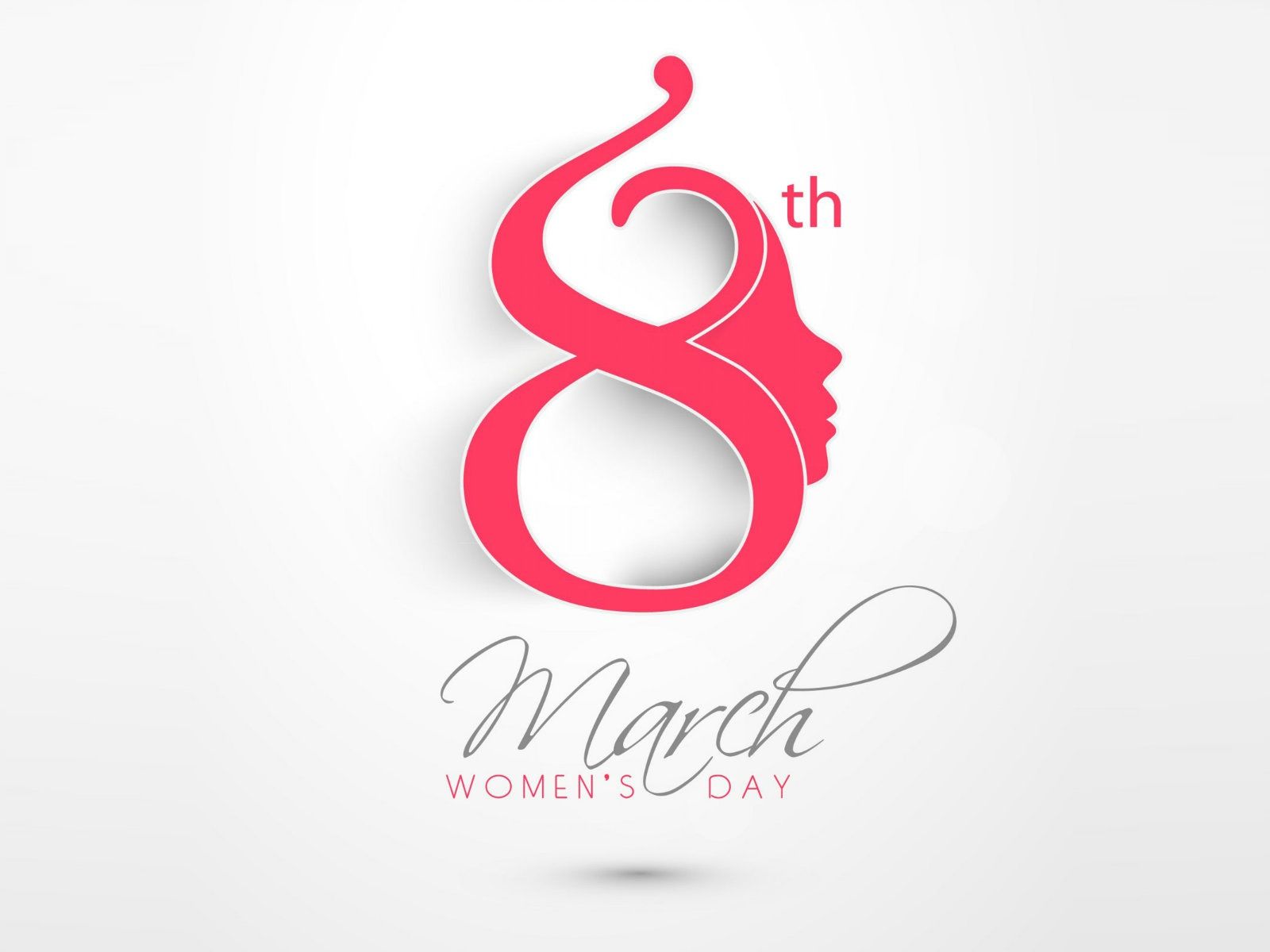 Desktop Wallpaper Women's Day, 8th March, Celebrations, HD Image, Picture, Background, D70m8n