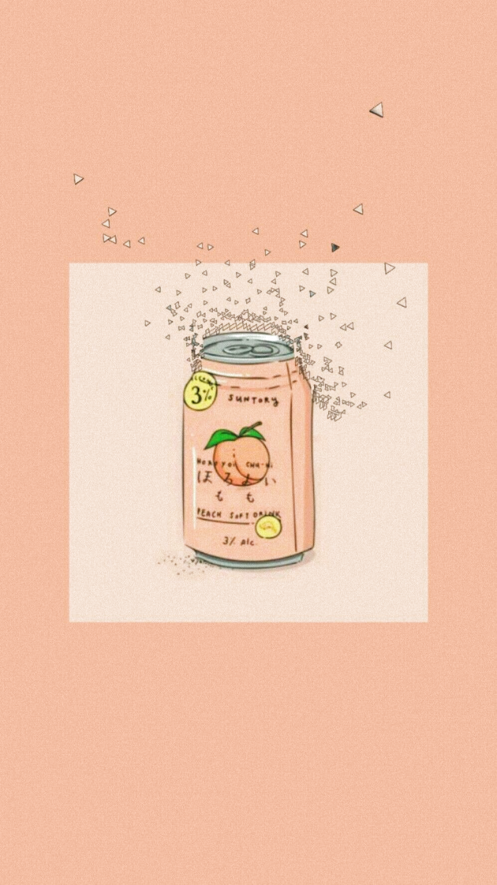 PEACH #AESTHETIC #PESSEGO #ESTETICA #WALLPAPER #PAPELDEPAREDE. Peach wallpaper, Peach aesthetic, Kawaii wallpaper