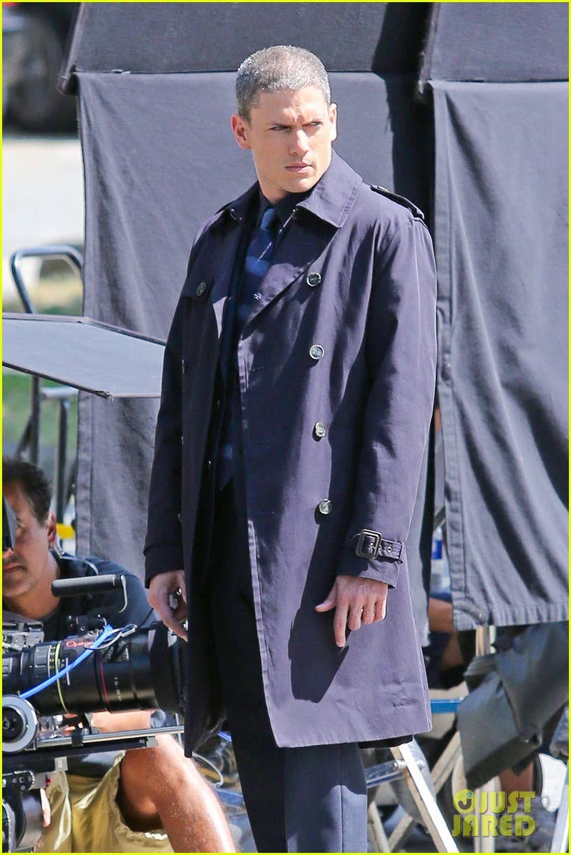 Here's our first look at Wentworth Miller as Leonard Snart (Captain Cold) on The Flash