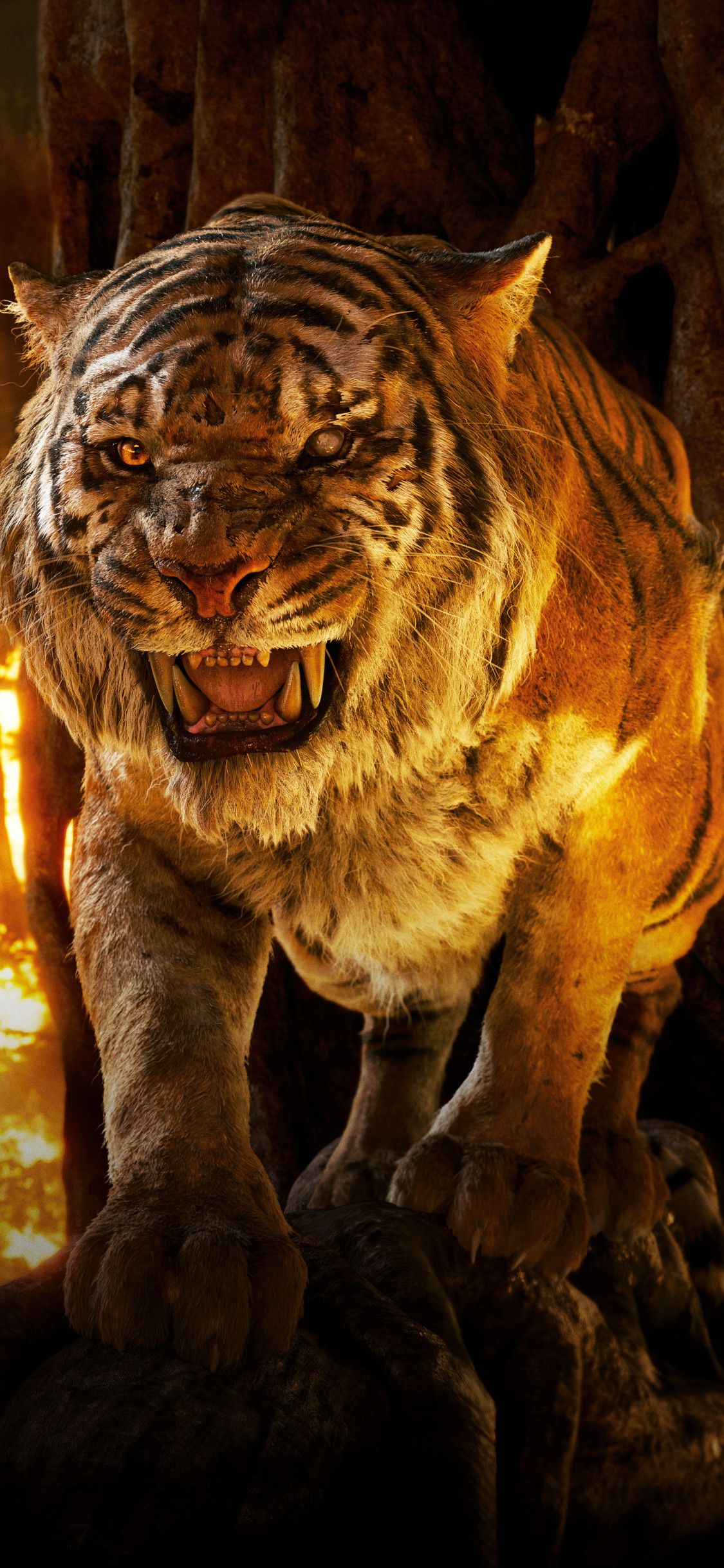 Jungle Book 2016 Shere Khan HD Wallpaper