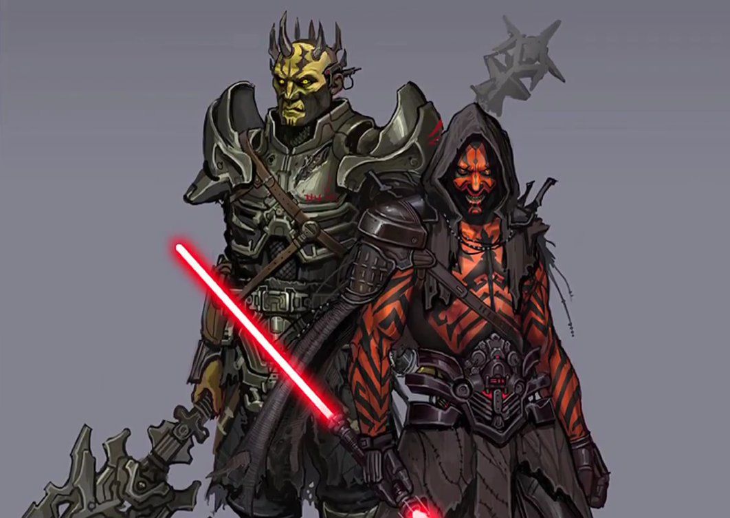 Darth Maul and Savage Opress. Star wars characters poster, Star wars, Star wars image