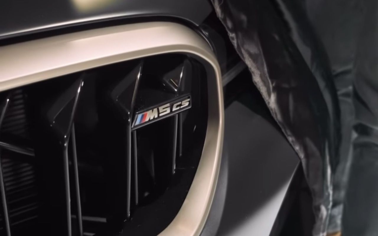 BMW M5 CS tease confirms power and weight advantage