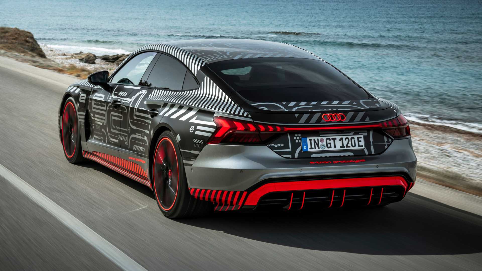 Watch The Audi RS E Tron GT Hit 60 MPH In 2.88 Seconds