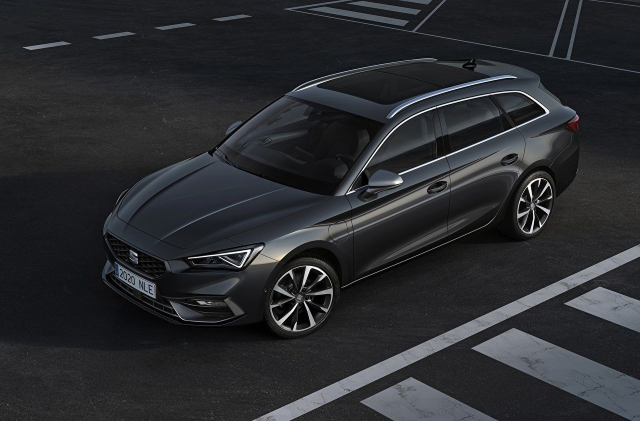 image Seat Station wagon Leon ST, 2020 Black Metallic automobile