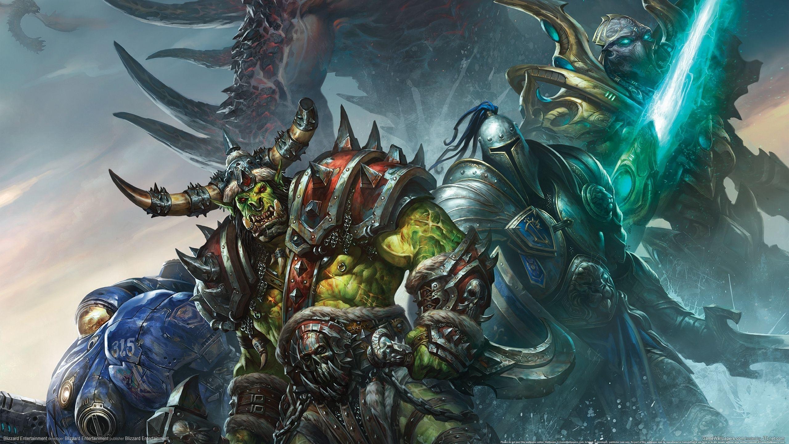 Blizzard. Warriors wallpaper, Warcraft legion, World of warcraft legion