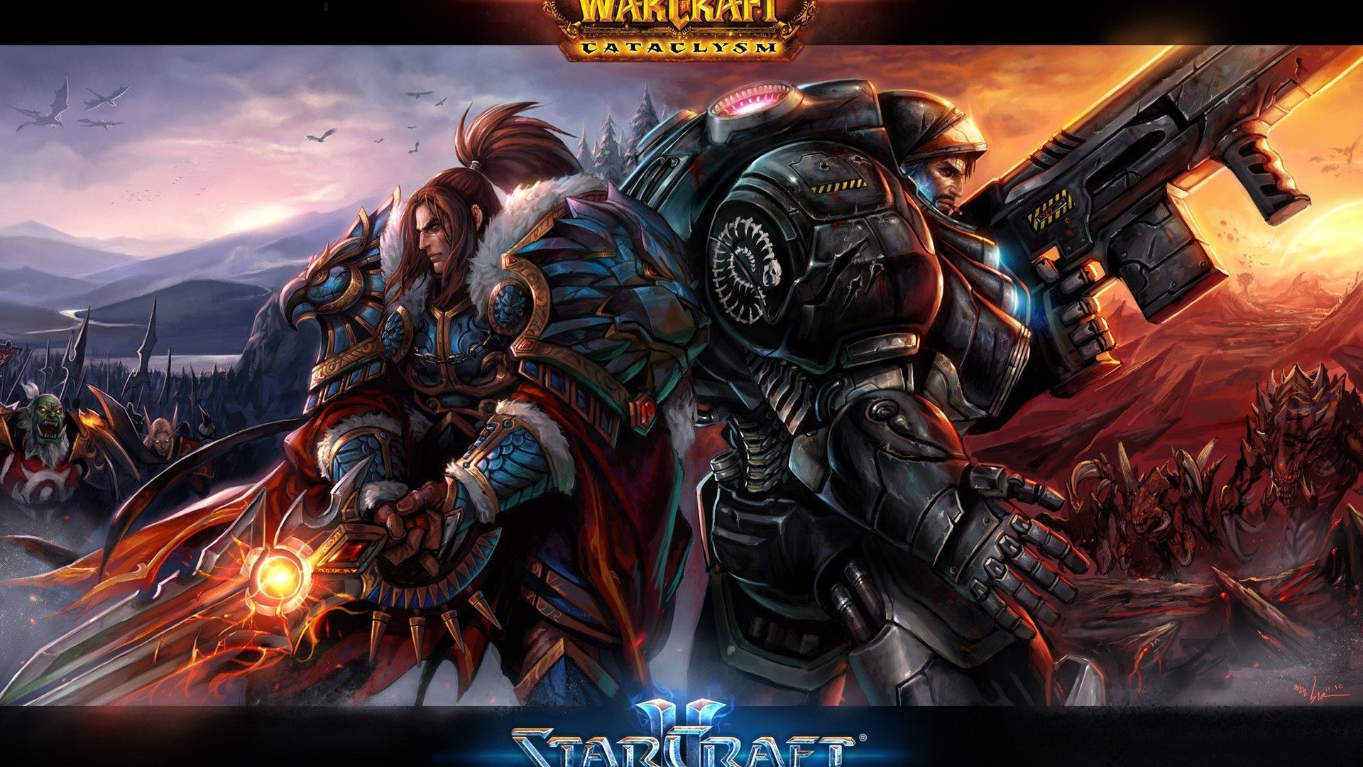 world of warcraft wallpaper warrior